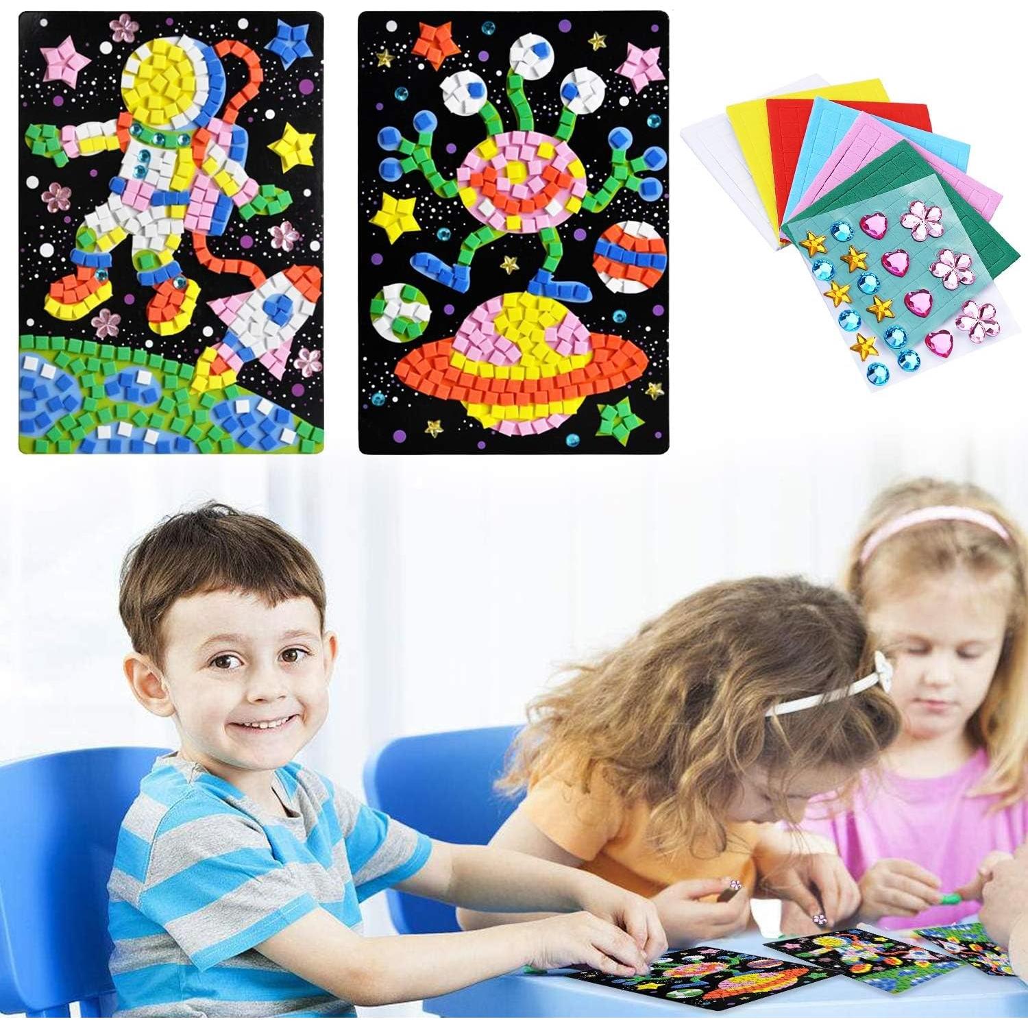 Kit de Arte de Mosaico CCINEE - 8 Paquetes para Niños