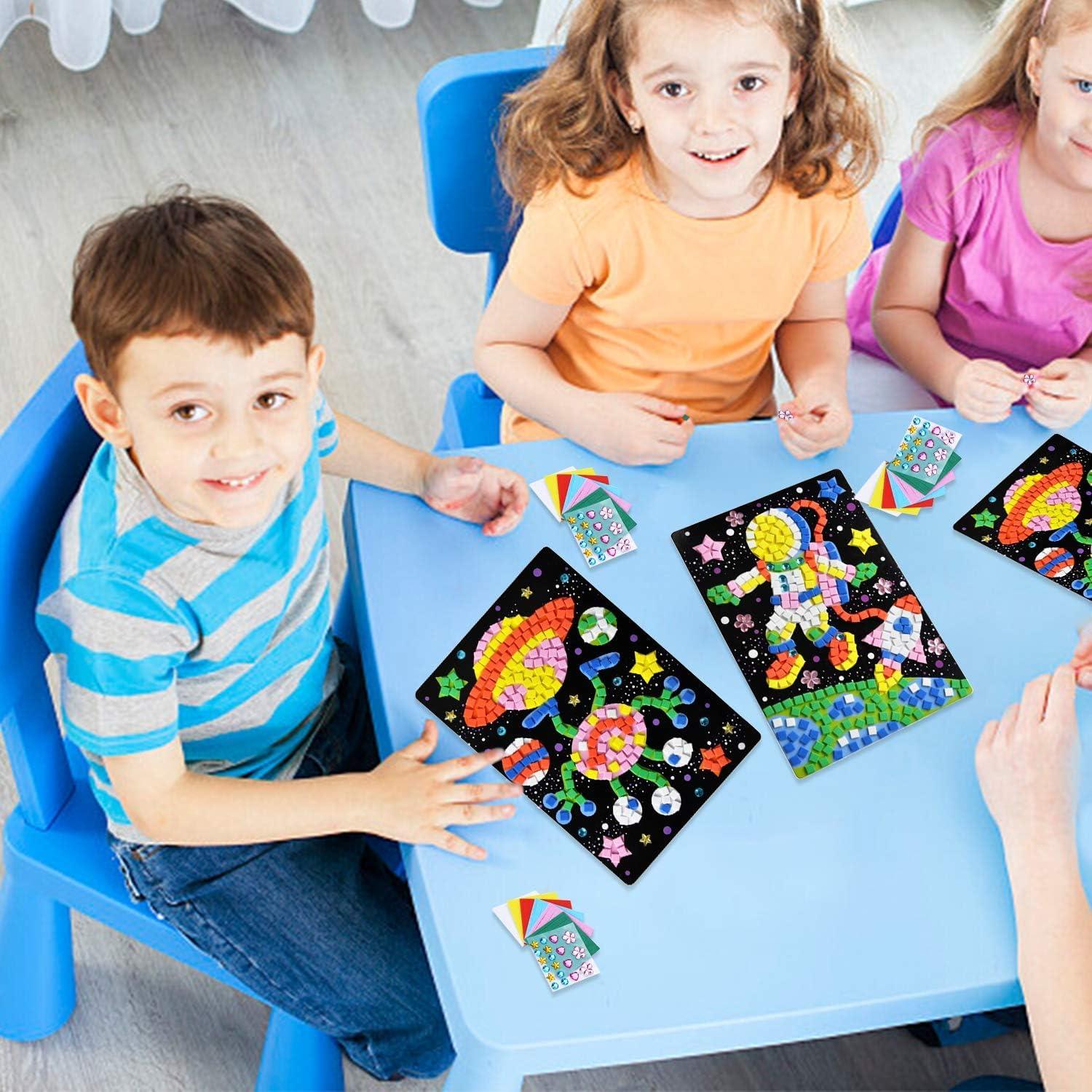 Kit de Arte de Mosaico CCINEE - 8 Paquetes para Niños