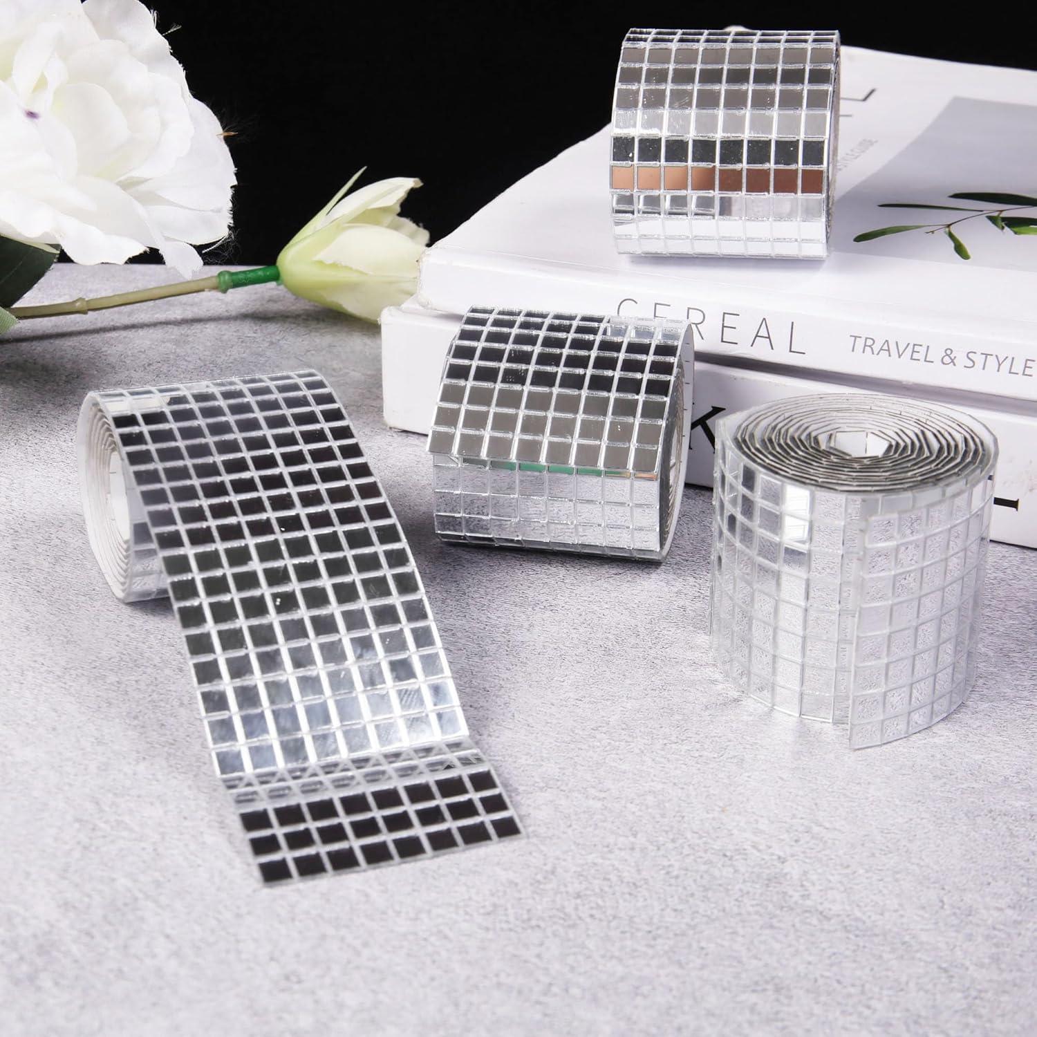 Azulejos de mosaico autoadhesivos FUNCSDIK 8000 piezas 5x5mm