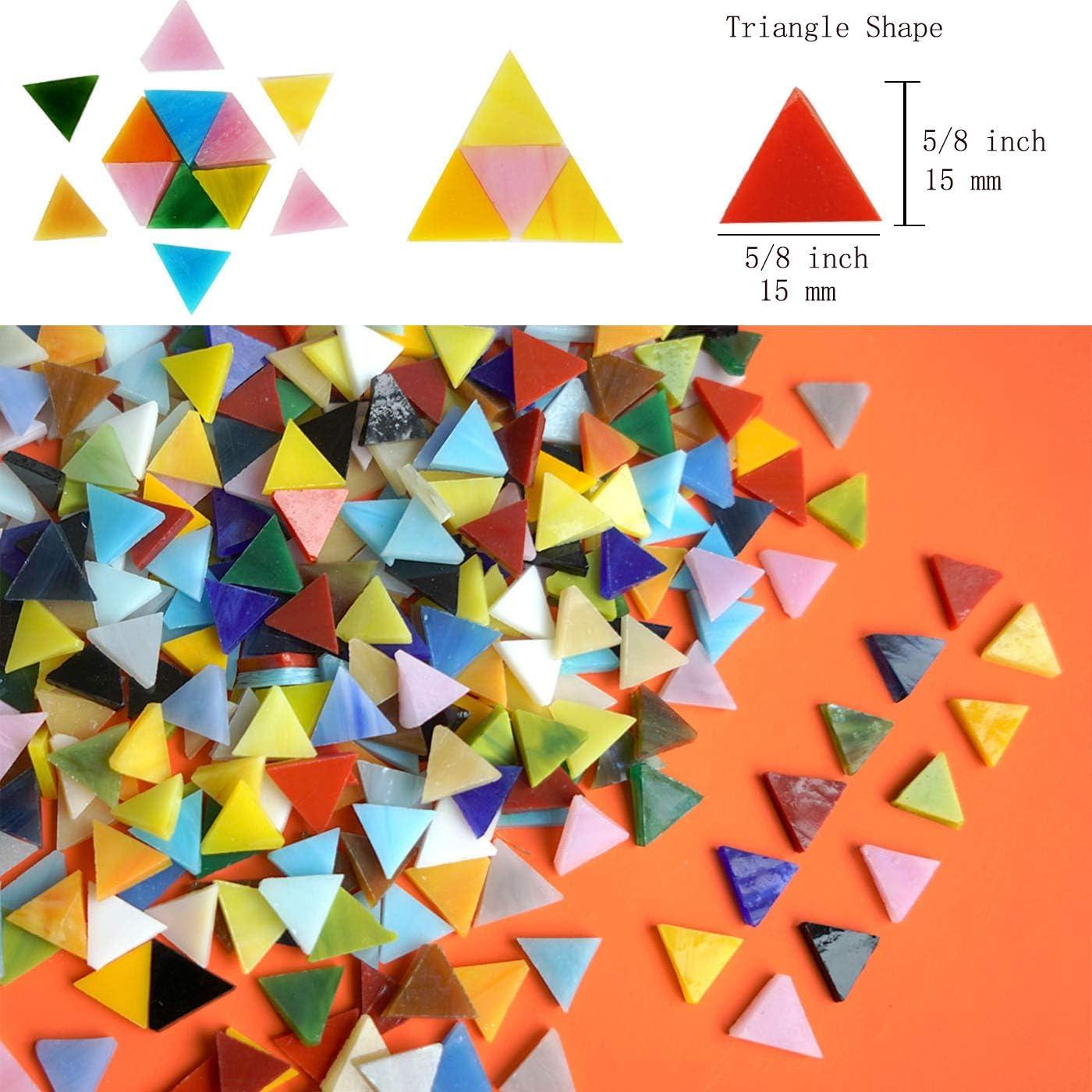 Lanyani 1050 Piezas Azulejos de Vidrio para Mosaico 0.70 kg