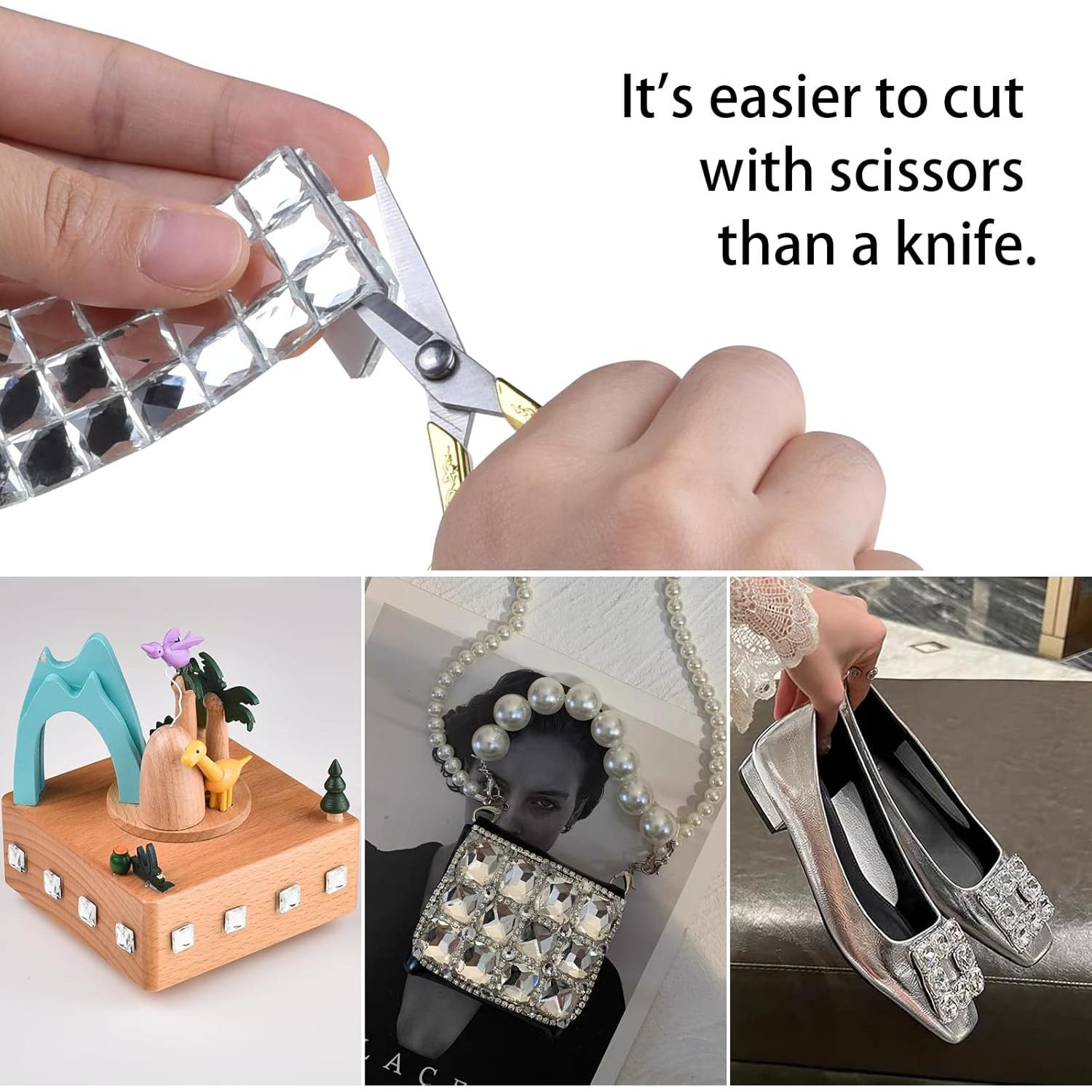 270 Piezas Azulejos de Cristal Autoadhesivos Biutityer 10mm