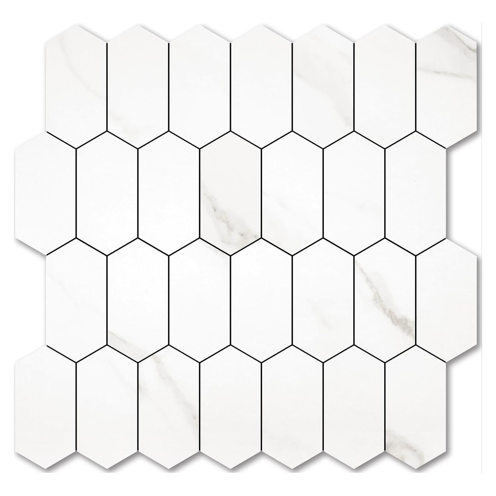 Azulejos Autoadhesivos Vamos Tile Hexagonales 10 Pzas 31.5x30.5cm