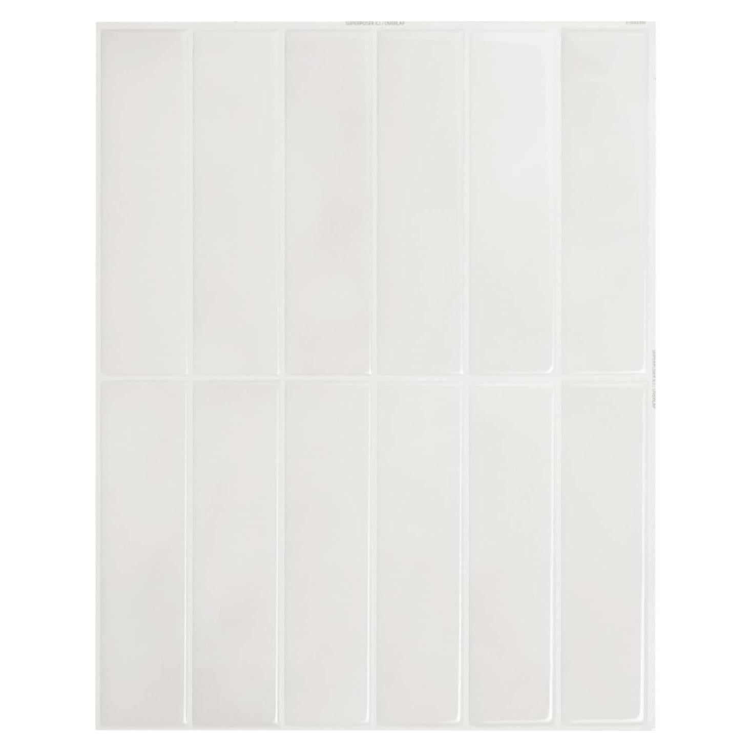 Azulejos Inteligentes Autoadhesivos 3D - 5 Hojas 29x22.9 cm