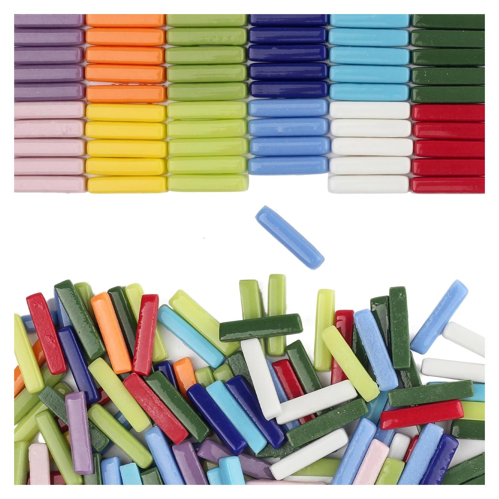 Azulejos de Mosaico de Vidrio Estilo Youway 228g Mezcla Colores