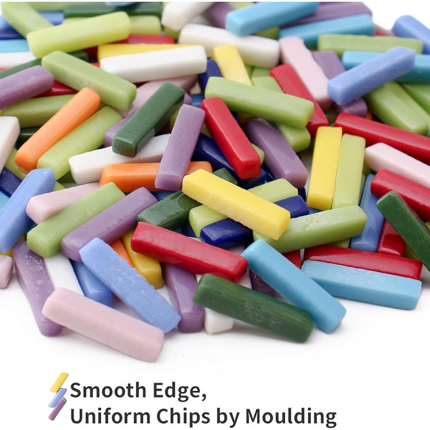 Azulejos de Mosaico de Vidrio Estilo Youway 228g Mezcla Colores