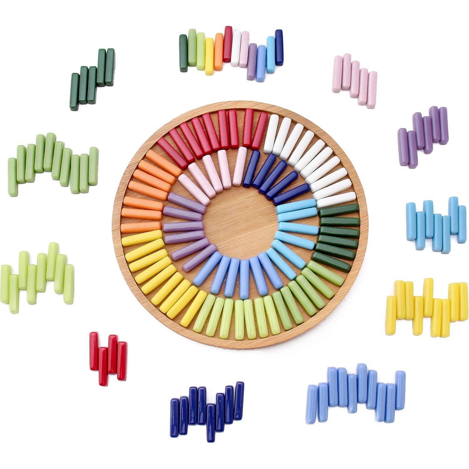 Azulejos de Mosaico de Vidrio Estilo Youway 228g Mezcla Colores