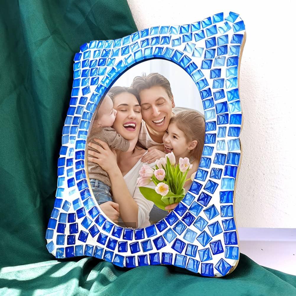 Azulejos de mosaico de vidrio BigOtters 140g para manualidades