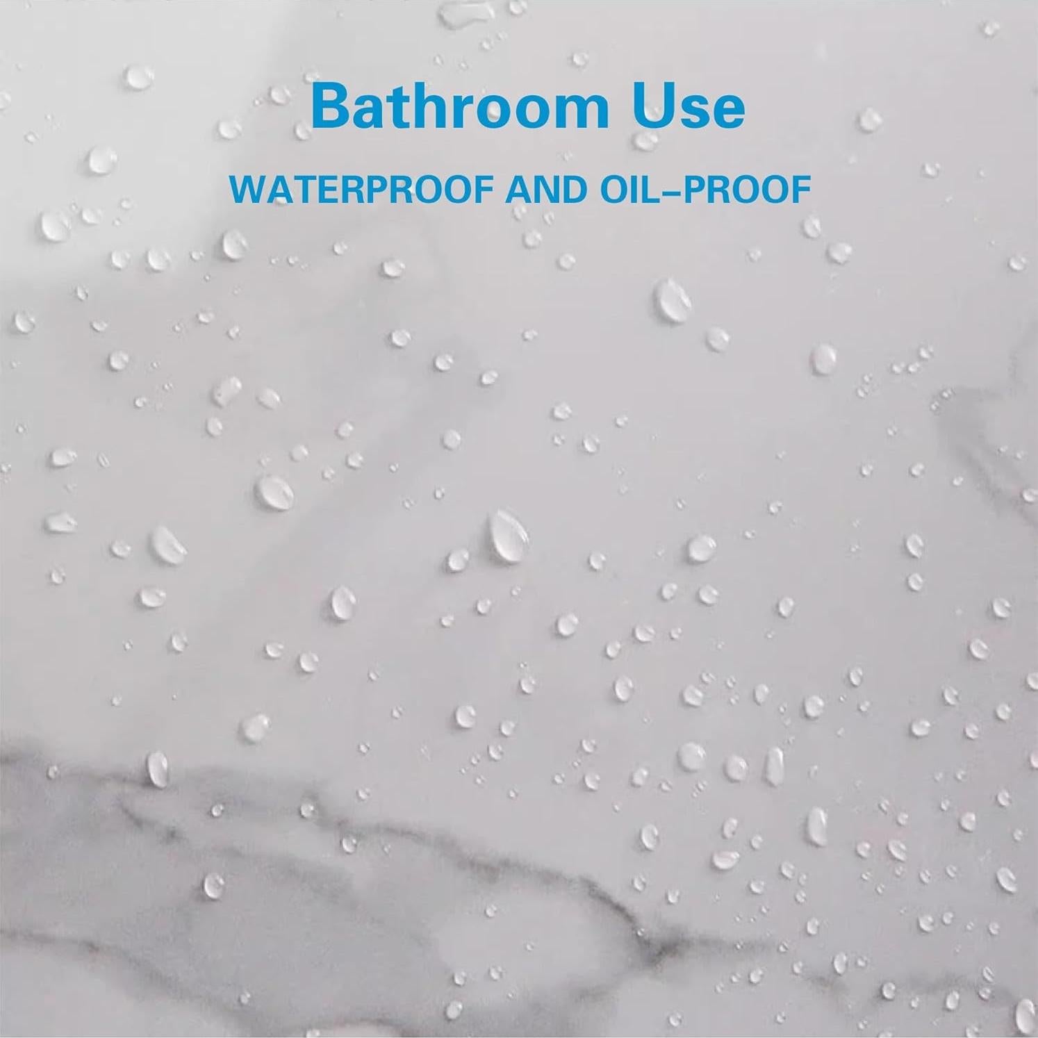 Azulejo de Pared Autoadhesivo SHOWCOLOUR 30.48x30.48cm Mármol Blanco