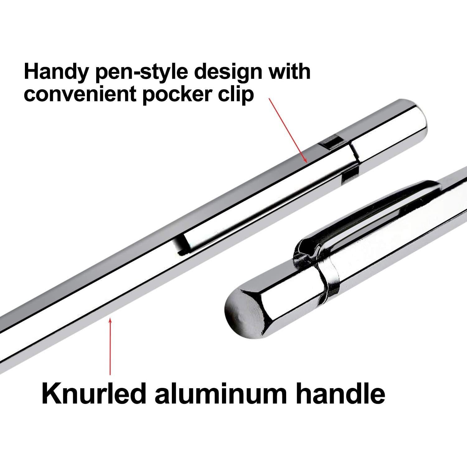 Bolígrafo de Grabado AVIDE con Punta de Carburo - 6 Piezas