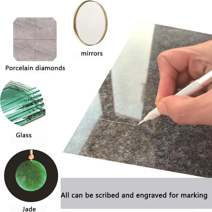 Estilete de Carburo de Tungsteno XIANFENGHU 2 Piezas con 20 Puntas