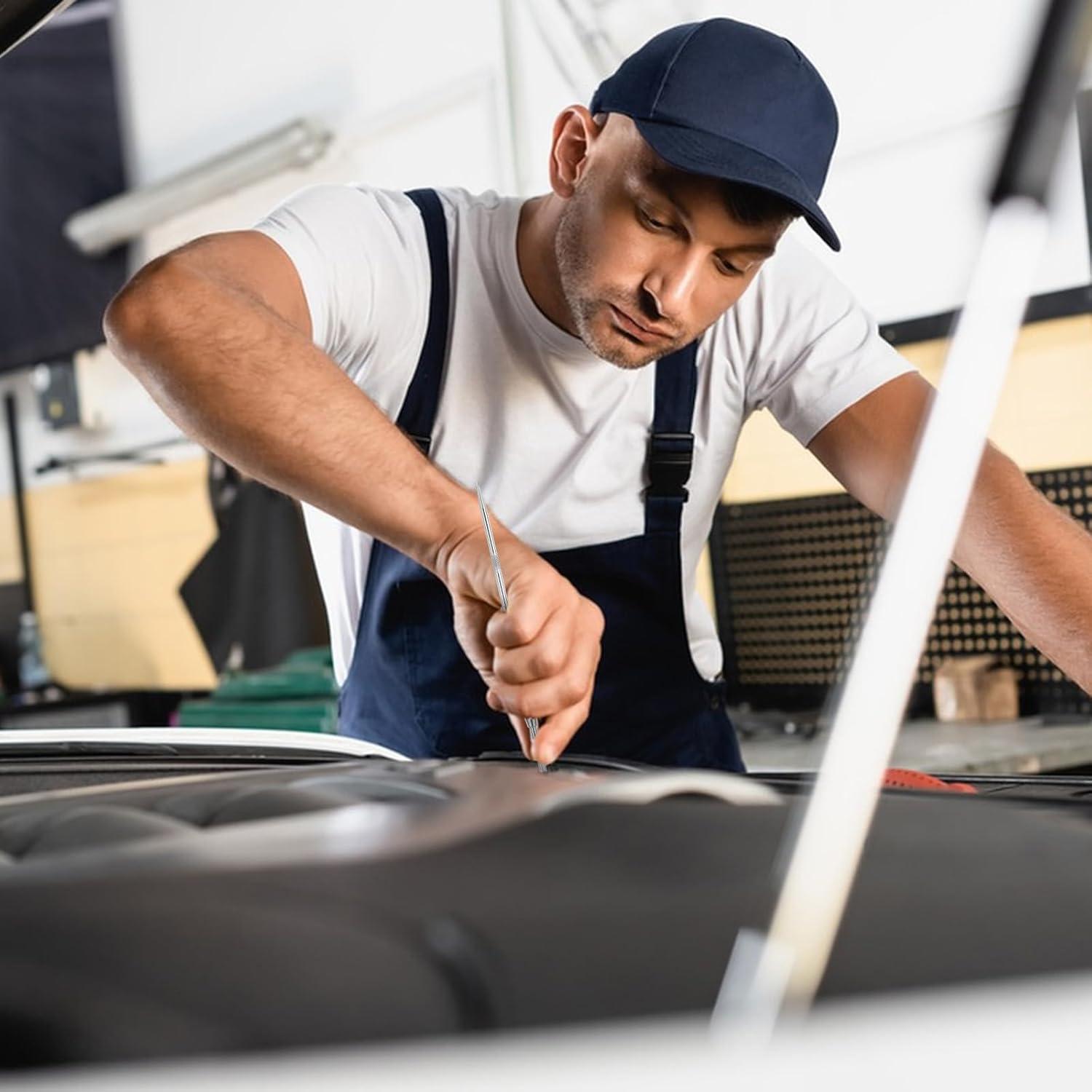 Scriber de Punta Doble FdcLixuvol - Herramienta de Marcado de Acero 22.5cm