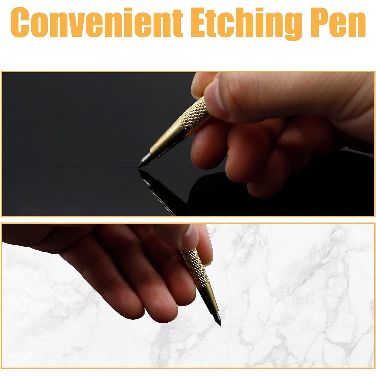 6 Piezas Scriber de Carburo de Tungsteno Suiwotin - Grabado Metal, Madera, Vidrio