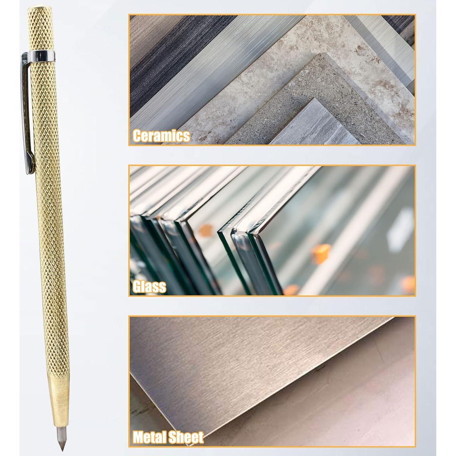 6 Piezas Scriber de Carburo de Tungsteno Suiwotin - Grabado Metal, Madera, Vidrio