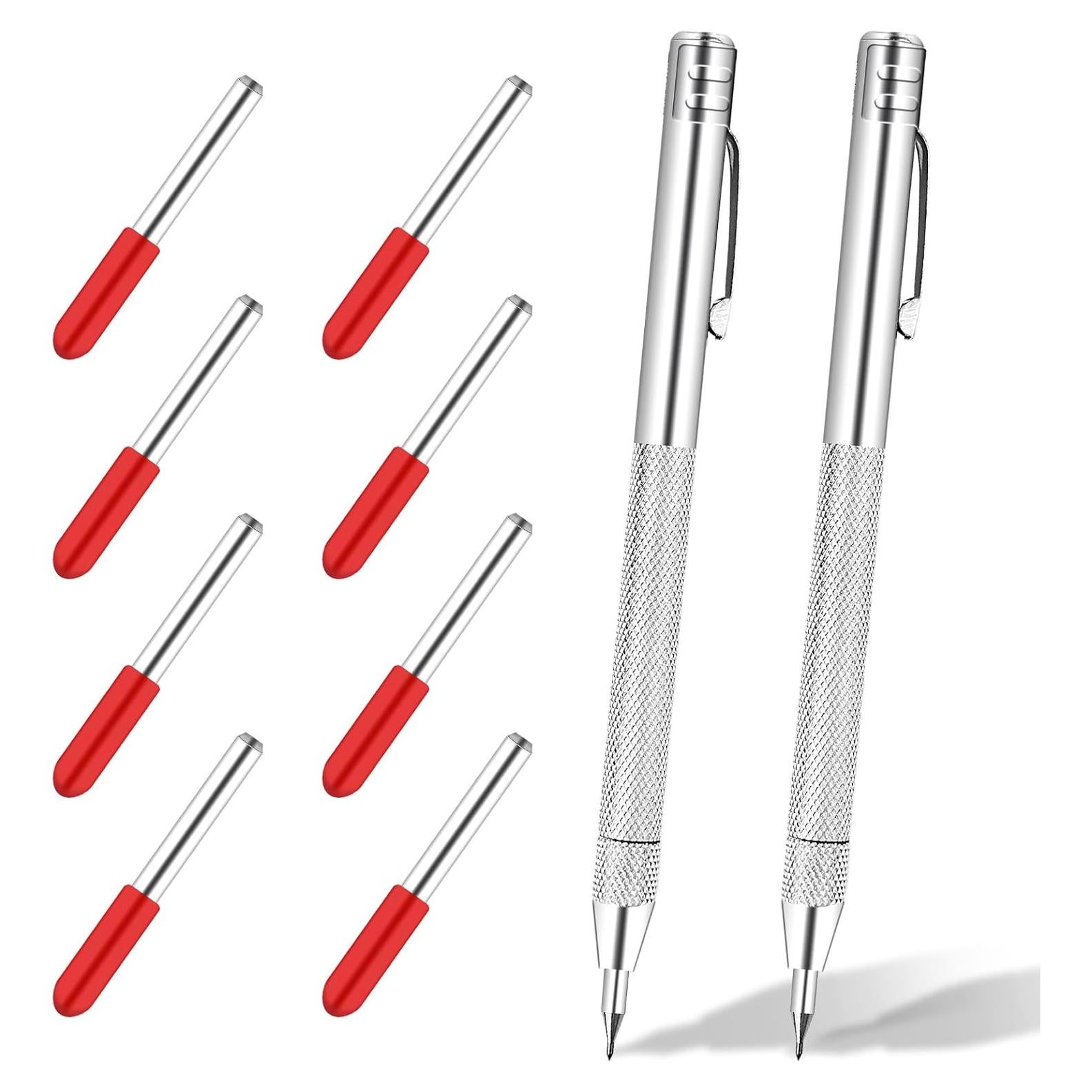 Scriber de Carburo de Tungsteno Notoke con 8 Puntas Reemplazables