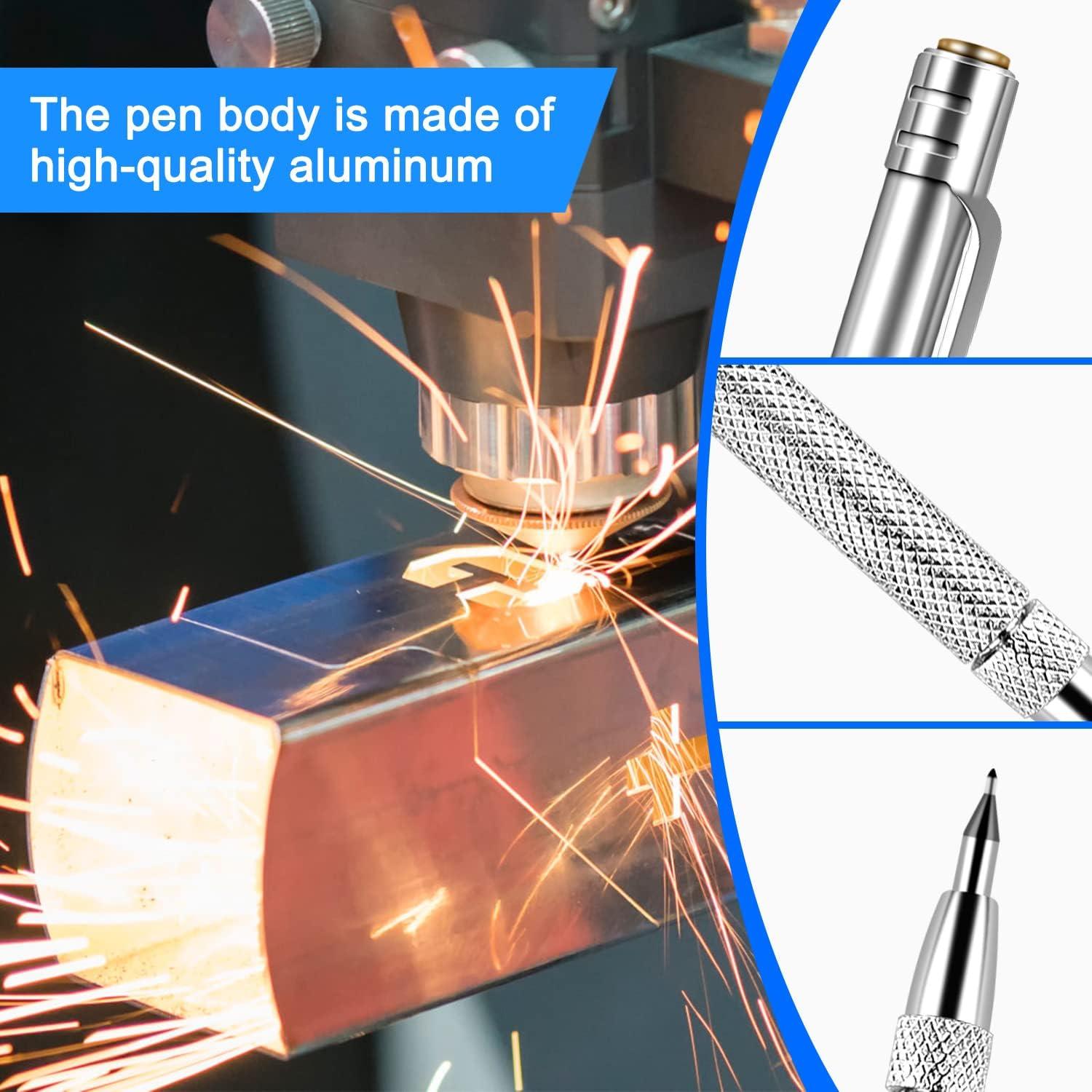 Scriber de Carburo de Tungsteno WXJ13 - 2 Paquetes con 10 Puntas