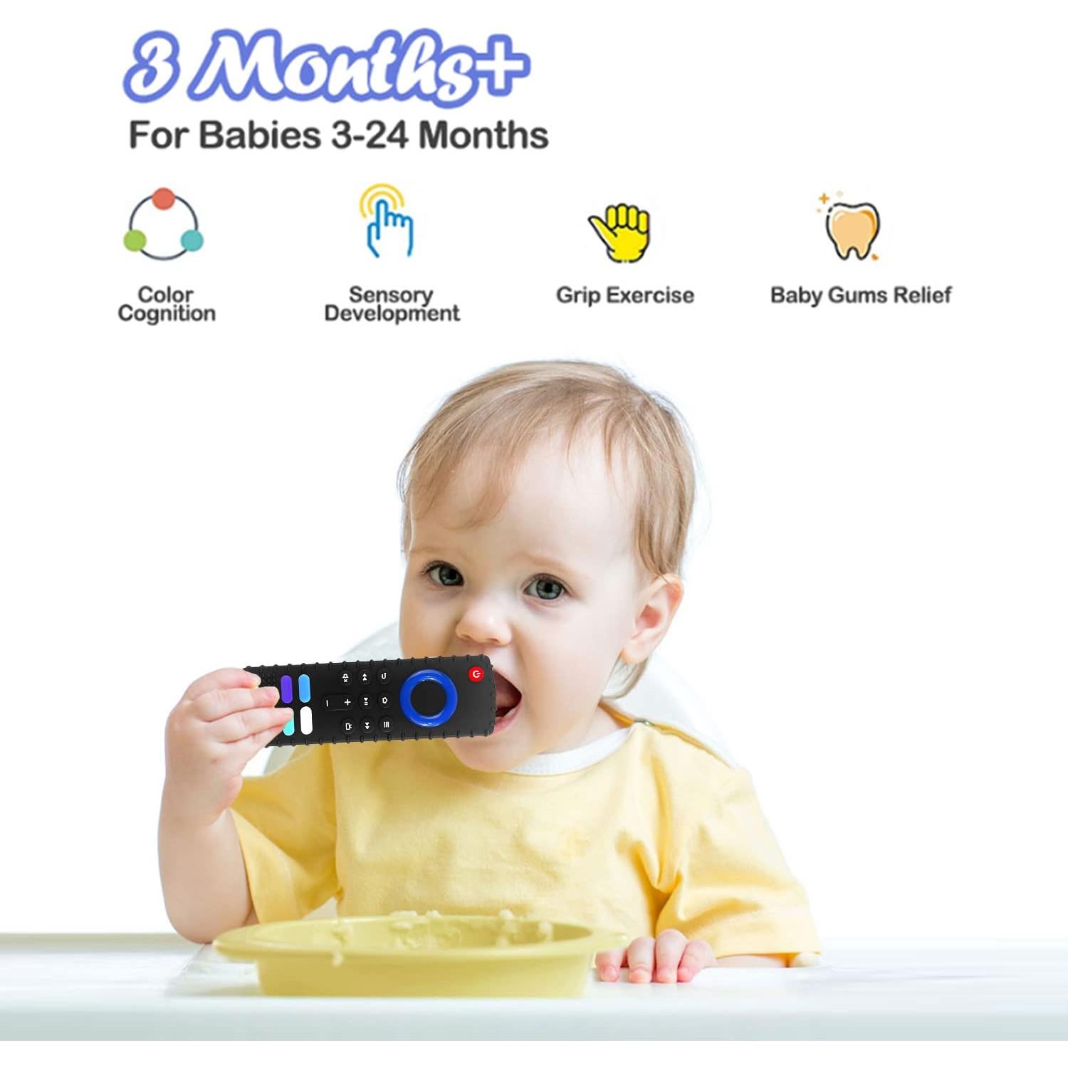 Mordedor de Silicona para Bebés Control Remoto FTV-1 Pack