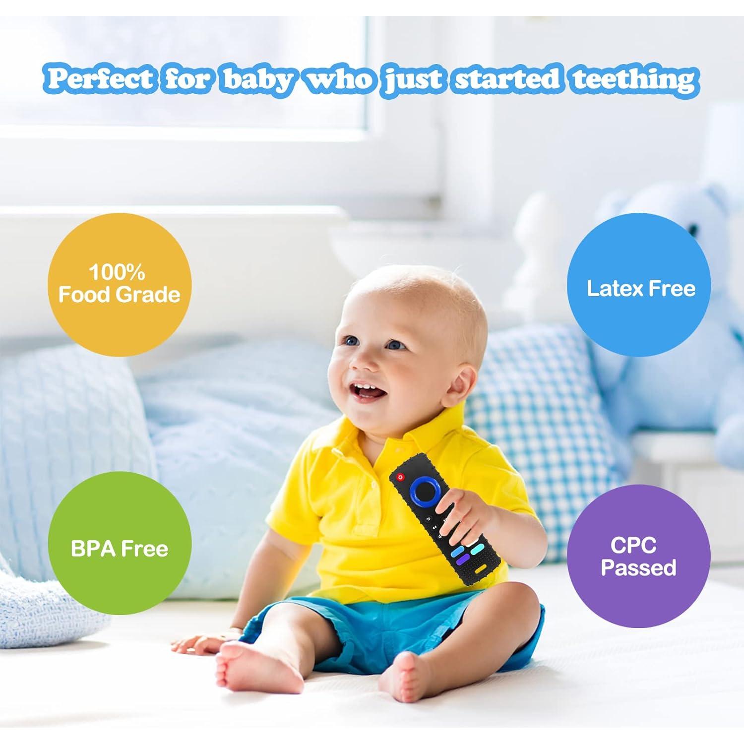 Mordedor de Silicona para Bebés Control Remoto FTV-1 Pack
