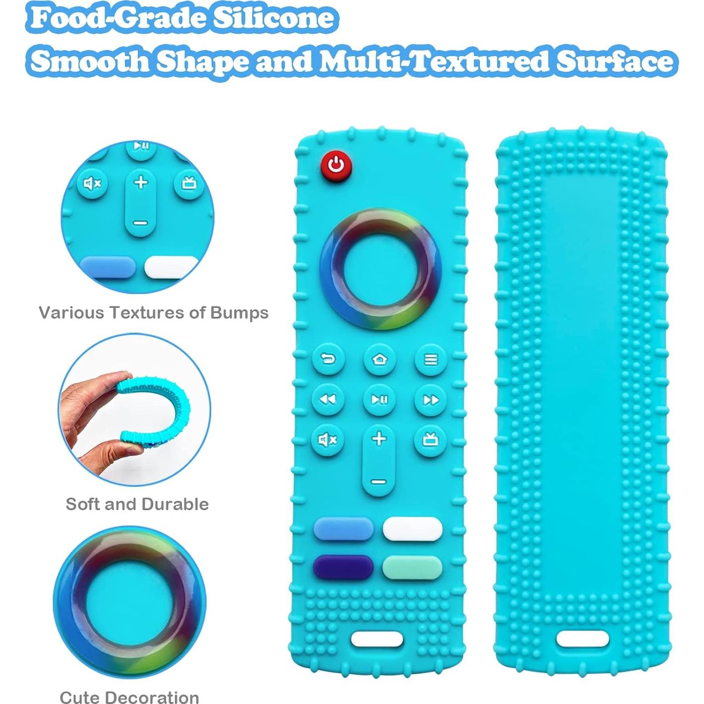 Mordedor de Silicona para Bebés Control Remoto FTV-1 Pack