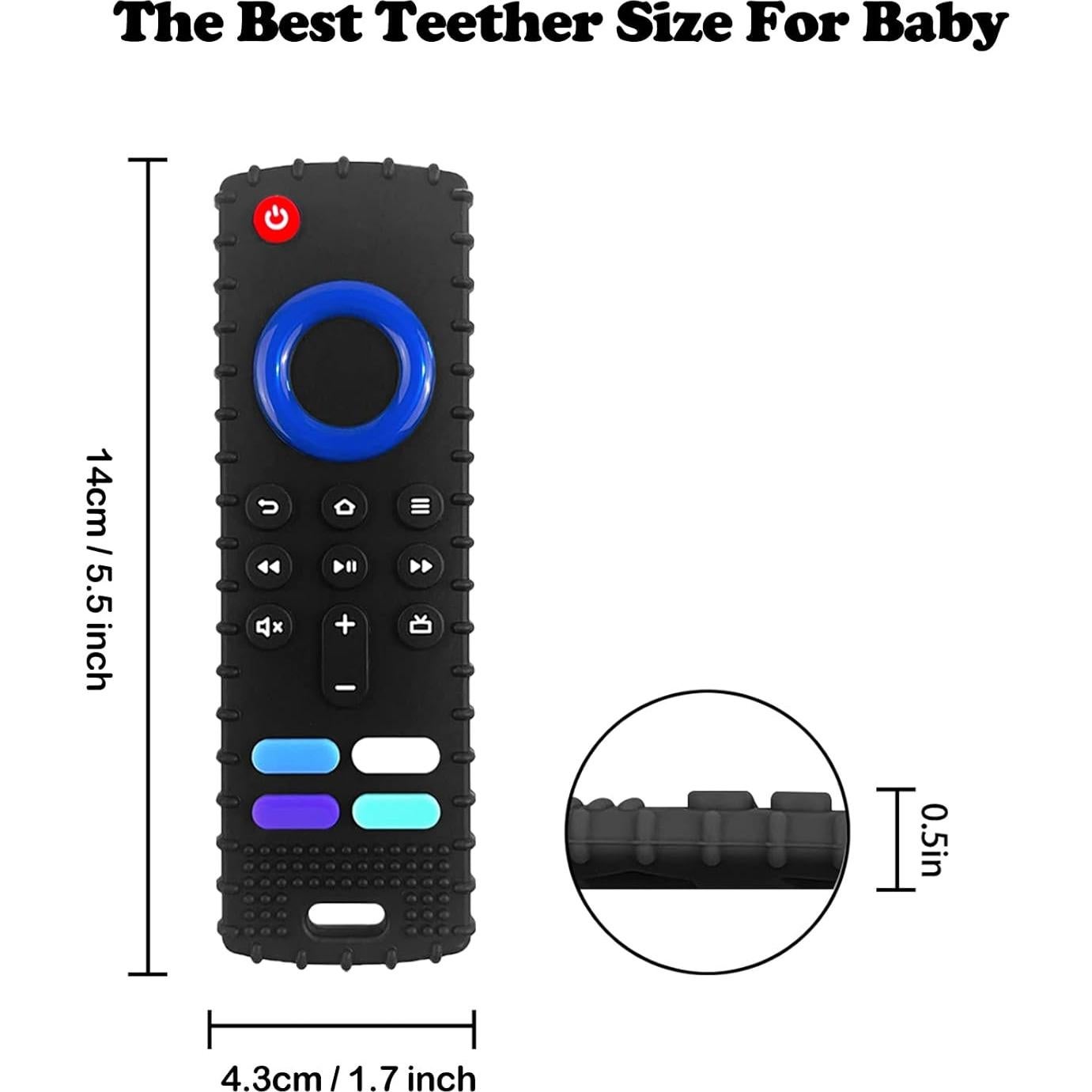 Mordedor de Silicona para Bebés Control Remoto FTV-1 Pack