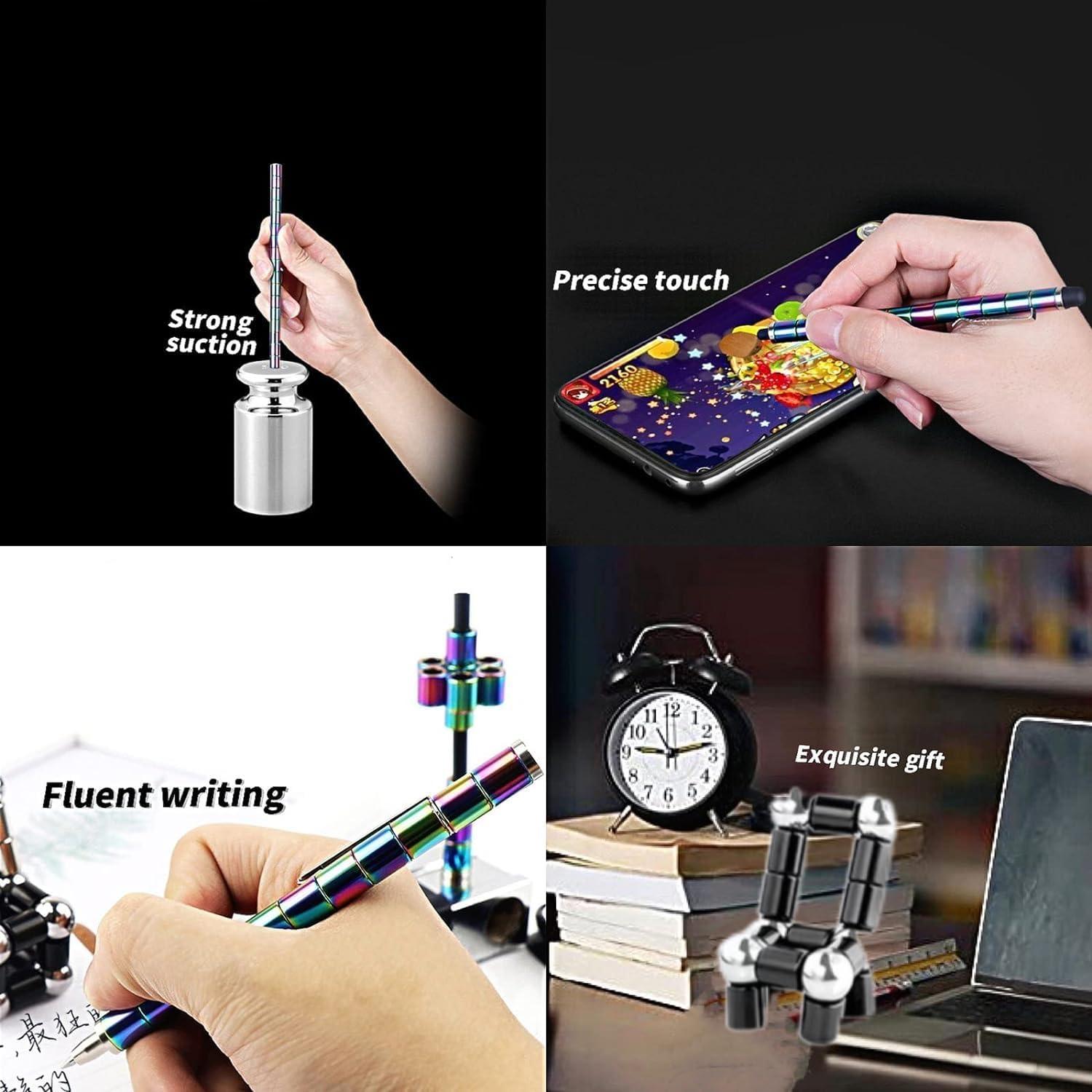 Bolígrafo Magnético Multifuncional AYXXZJD Negro - Descompresor