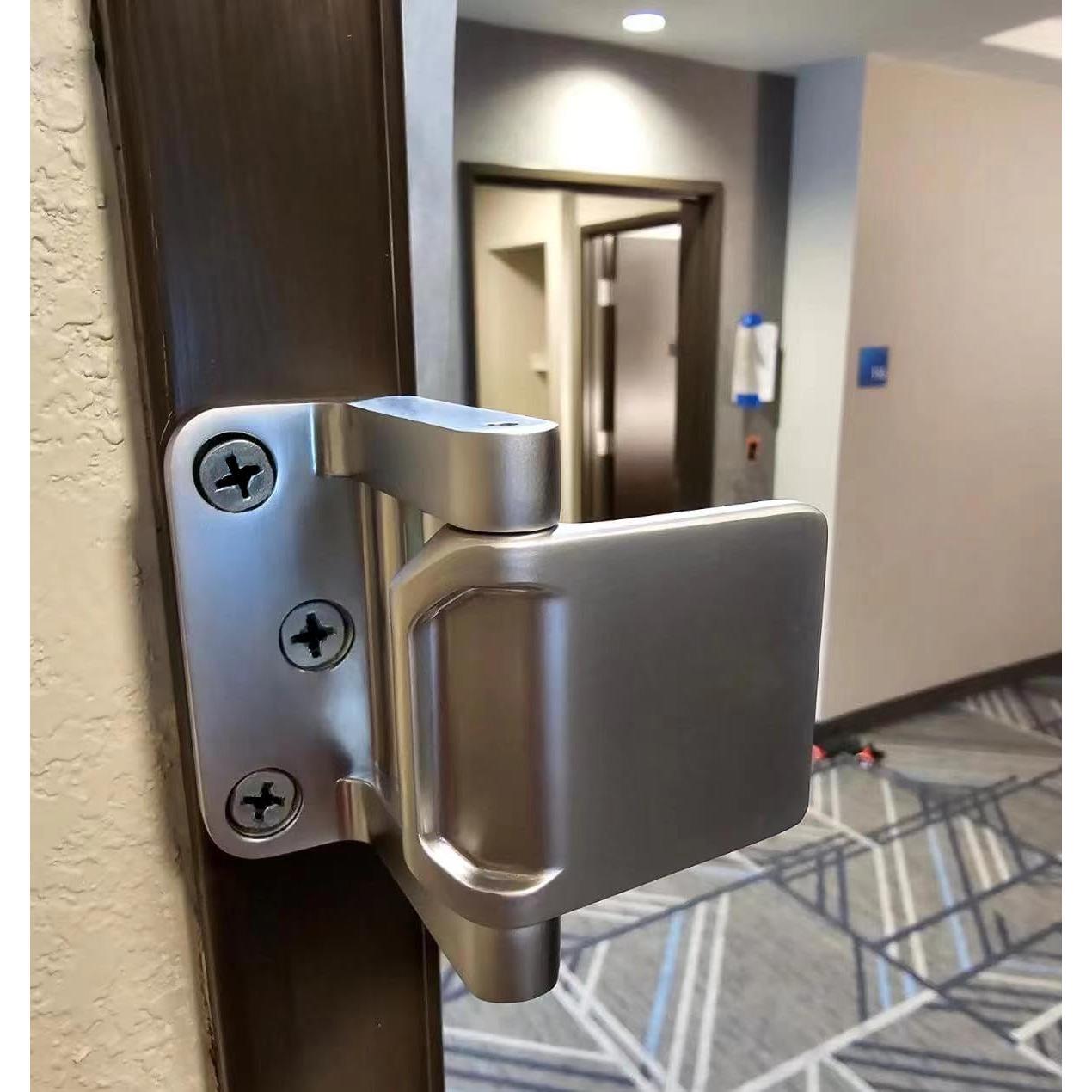 Cerradura de Seguridad para Puerta Wannianmu Plateada 255g