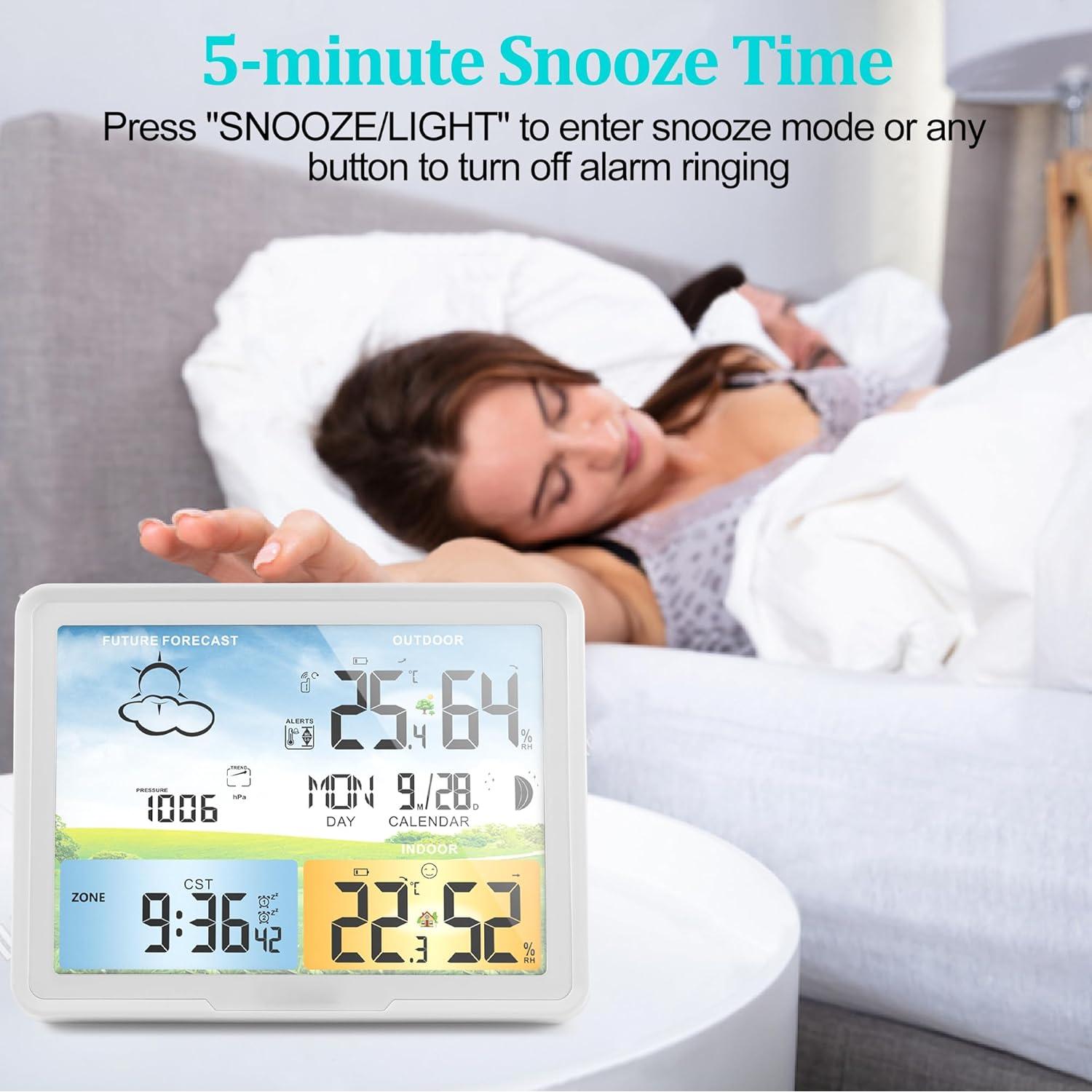 Estación Meteorológica Inalámbrica HaureiGi QXZ-20A 10 en 1