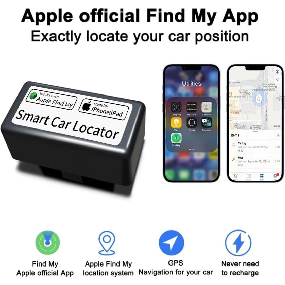 Rastreador GPS OBD I Dobd para iOS - Antipérdida en Tiempo Real