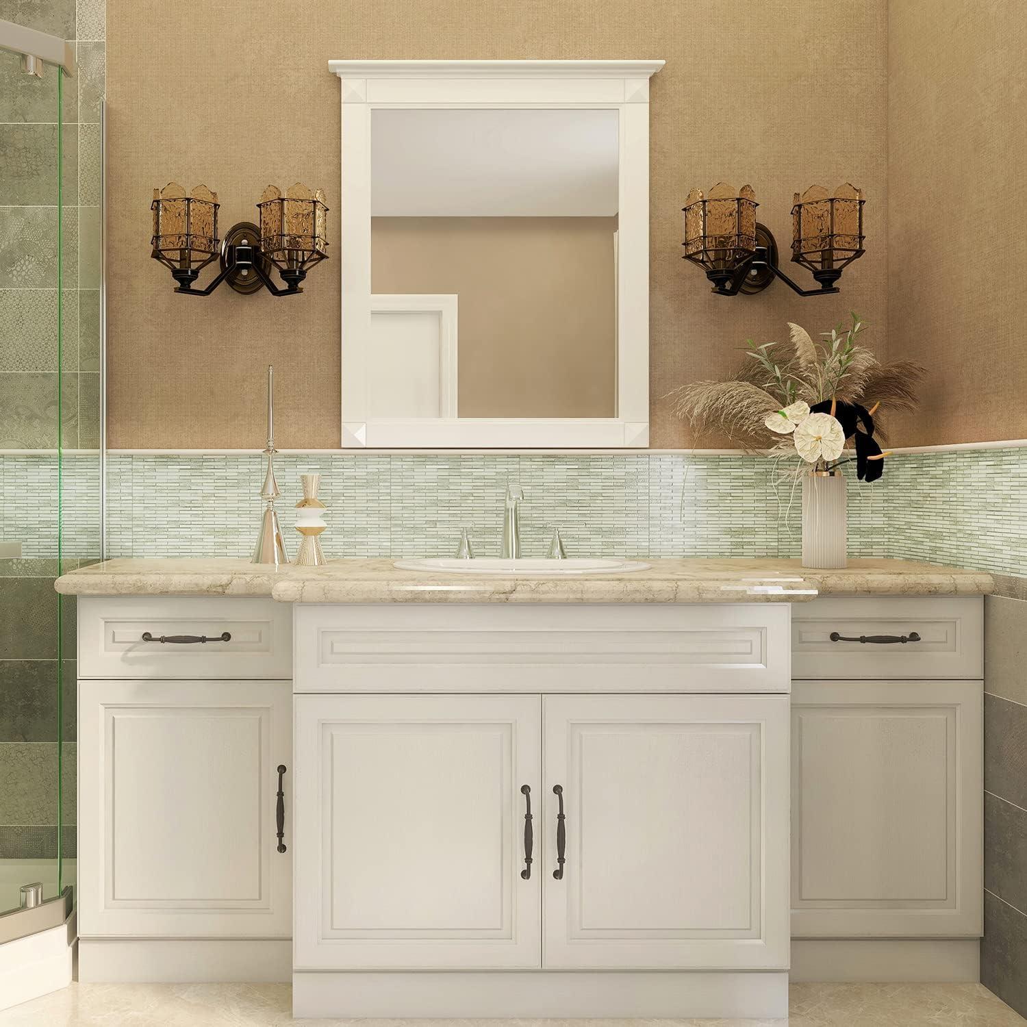 Azulejo Mosaico Vidrio Espejo Autoadhesivo Lovdeco 0.37 m²