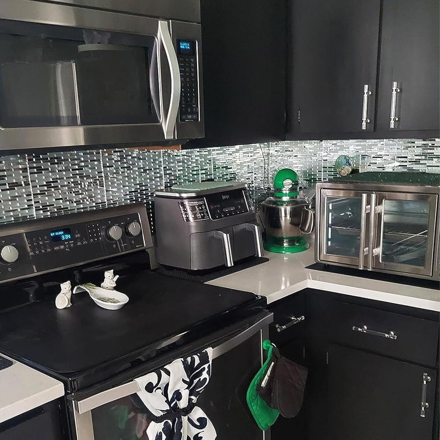 Azulejo Mosaico Vidrio Espejo Autoadhesivo Lovdeco 0.37 m²