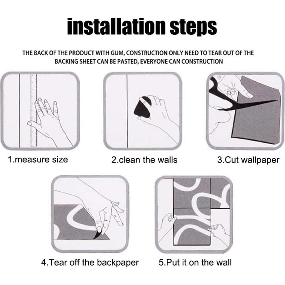 Azulejos Mosaico 3D Autoadhesivos HyFanStr 23.5x23.5cm - 4 Piezas