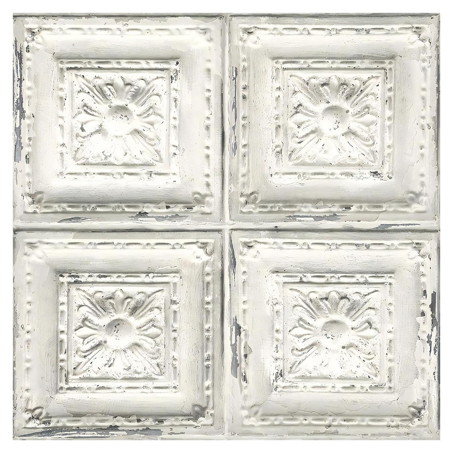 Papel Tapiz Autoadhesivo Froluya Azulejos Vintage 42.9x300 cm