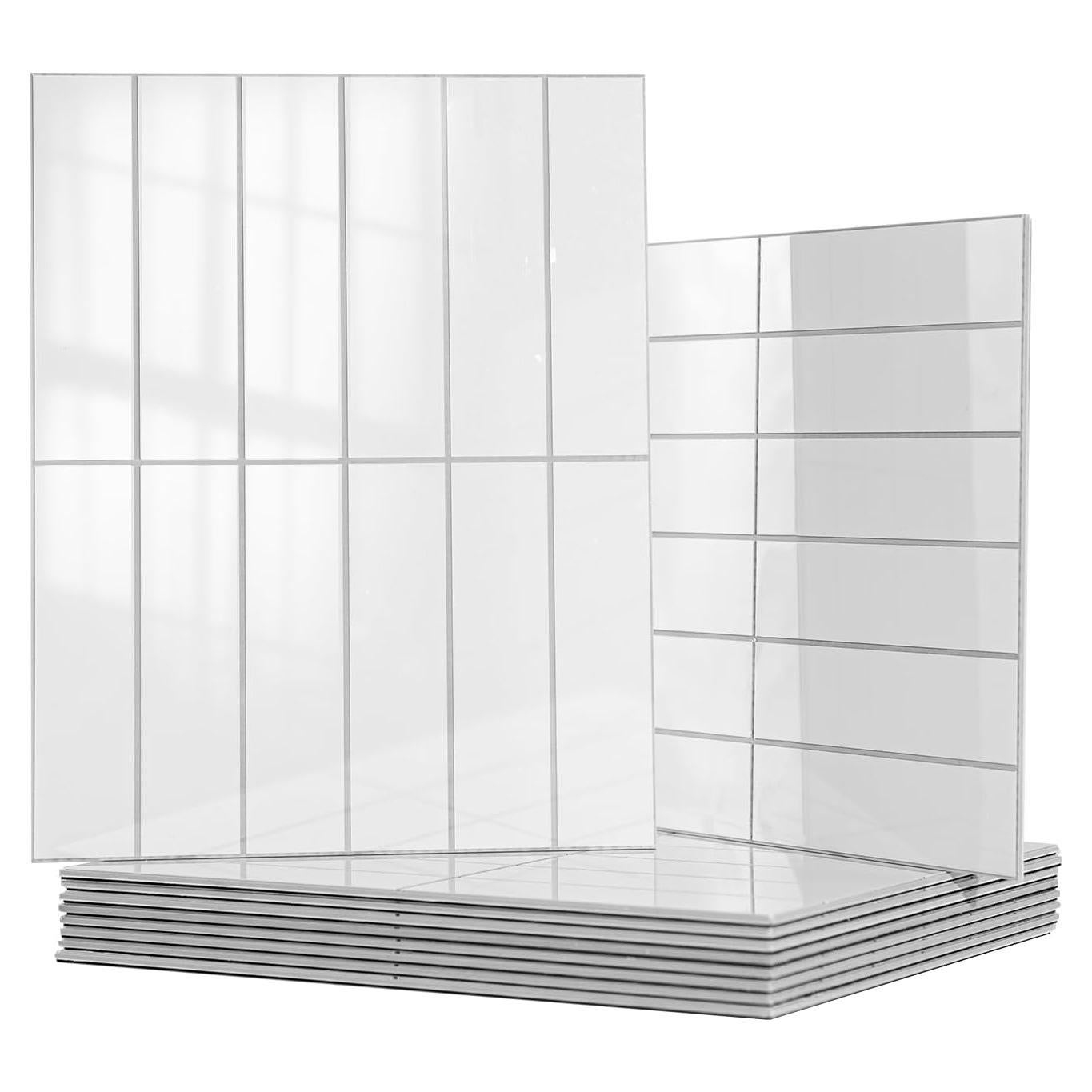 Azulejos Autoadhesivos Art3d de Mármol Falso 10 Hojas 29x23cm