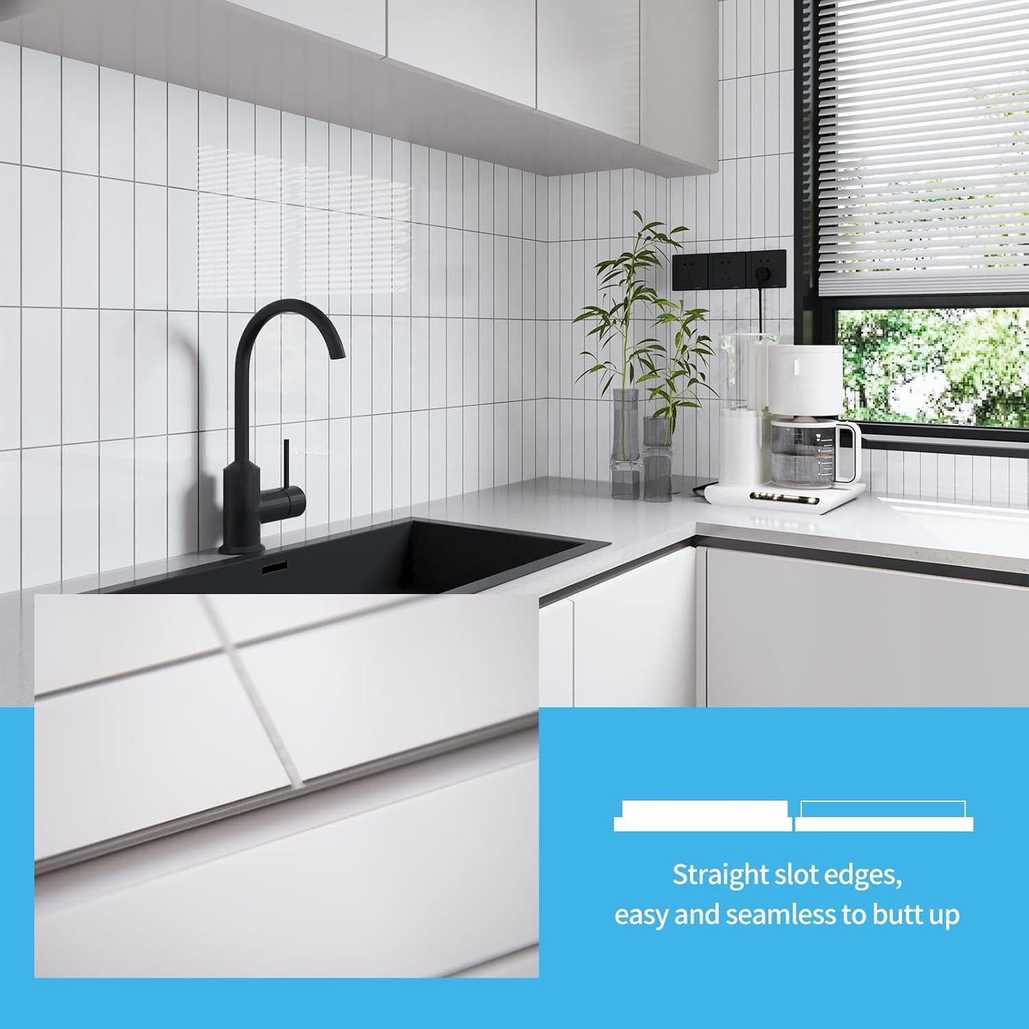 Azulejos Autoadhesivos Art3d de Mármol Falso 10 Hojas 29x23cm