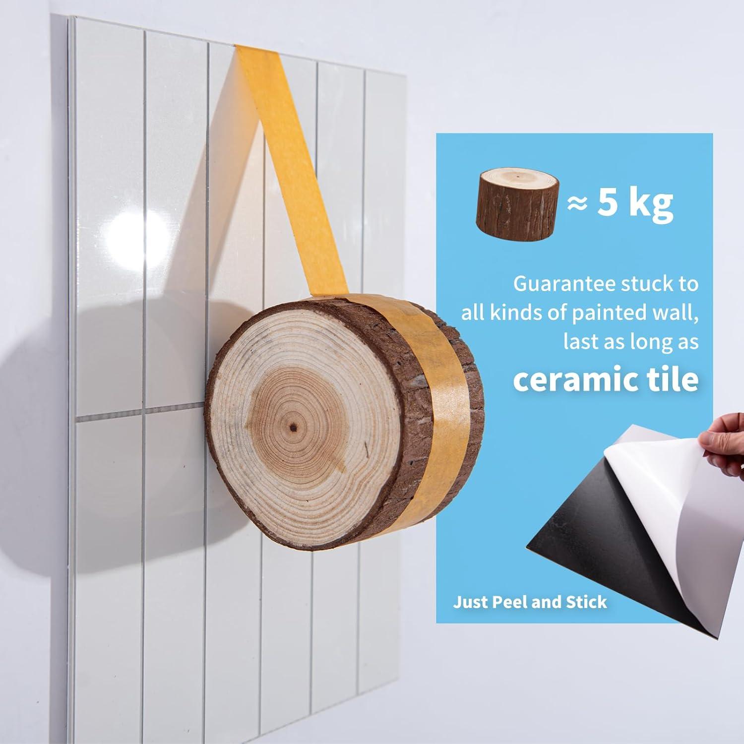 Azulejos Autoadhesivos Art3d de Mármol Falso 10 Hojas 29x23cm