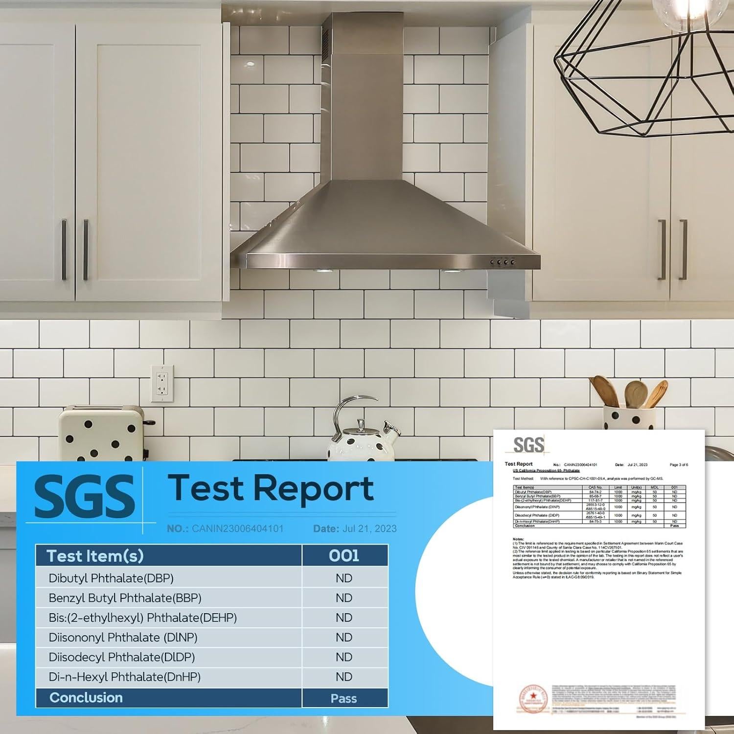 Azulejos Autoadhesivos STICKGOO Subway Blancos 10 Hojas 30.48x30.48cm