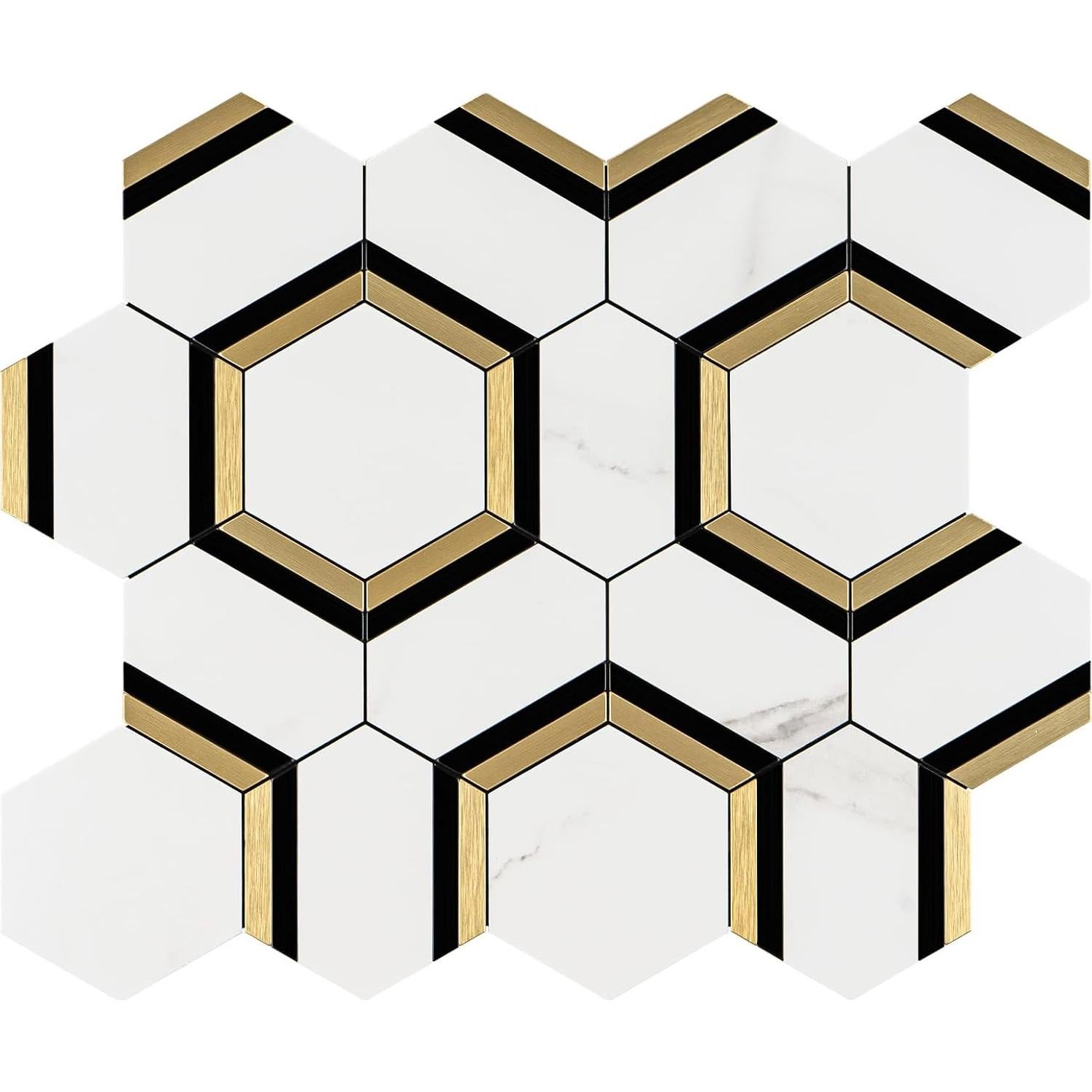 Azulejos Autoadhesivos STICKGOO 10 Hojas 30x25.9 cm Mosaico