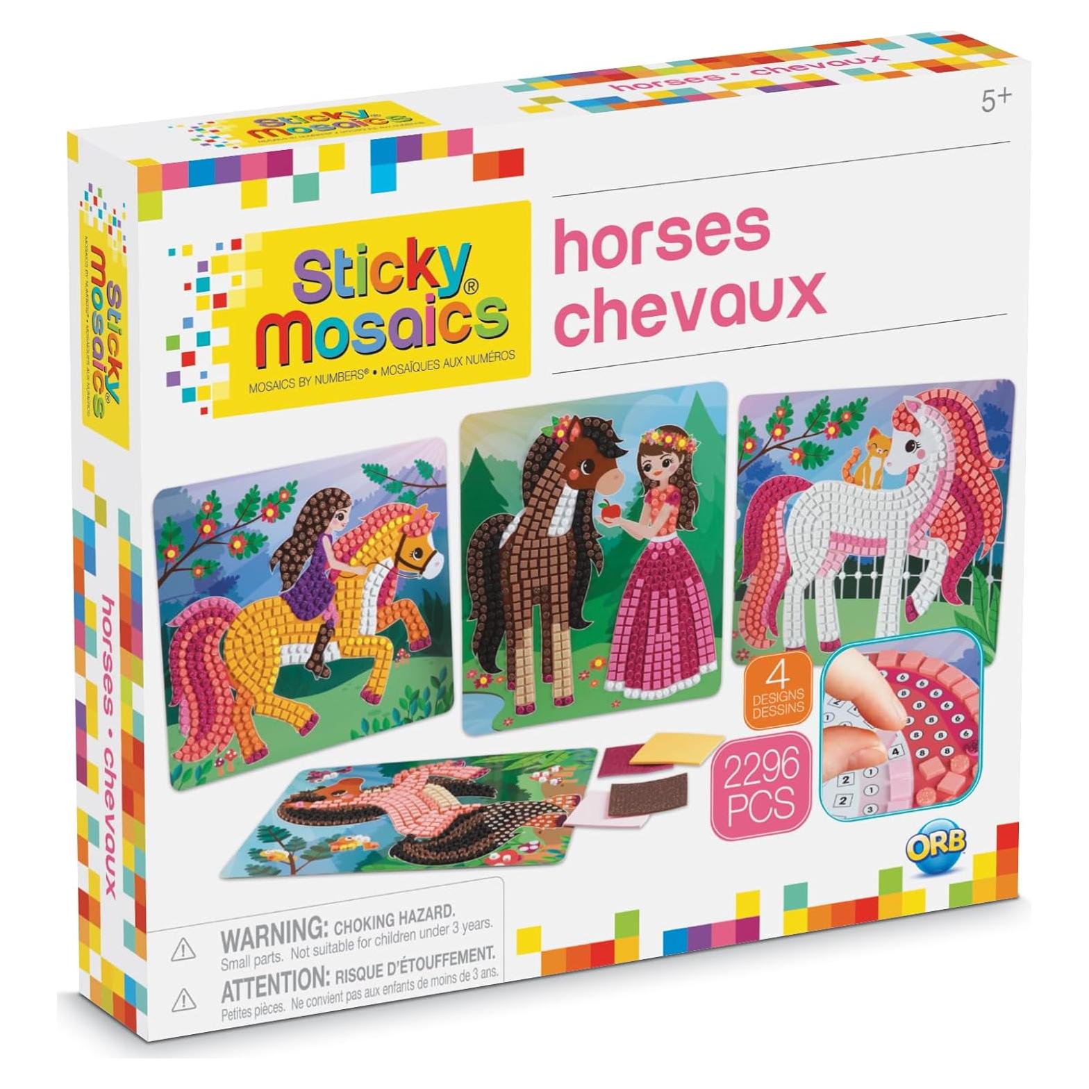 Mosaicos Adhesivos Caballos ORB 50993.0 - 2296 Piezas