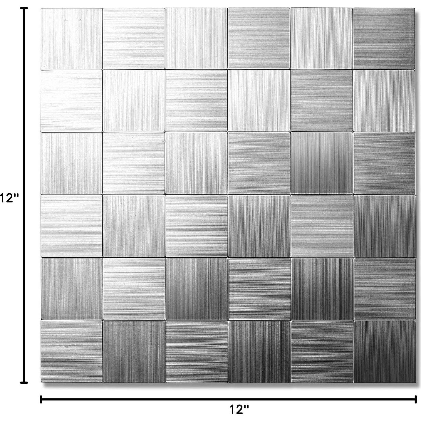 Azulejos Mosaico Peel and Stick Yipscazo 10 Hojas 30x30cm