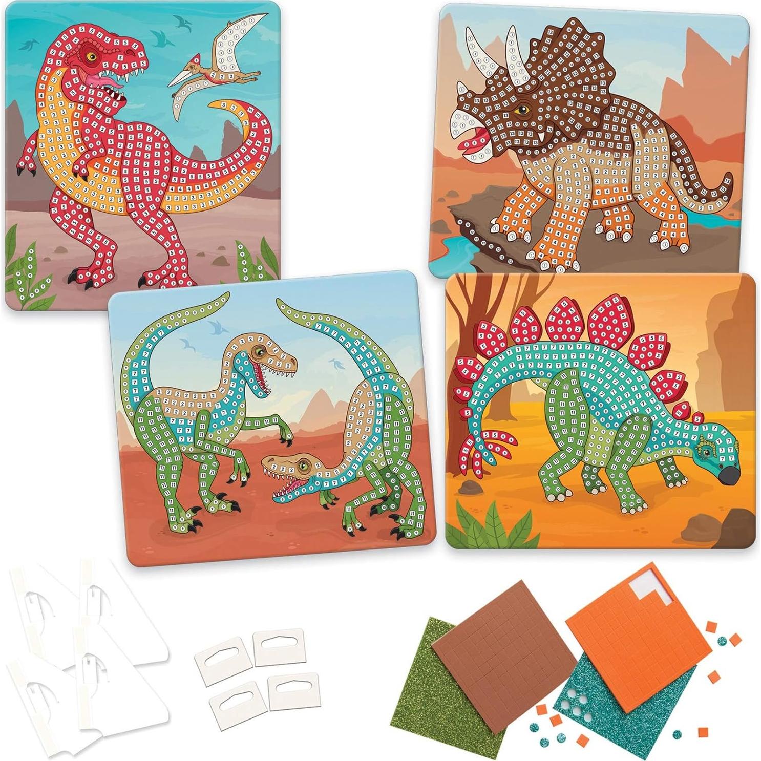 Mosaicos Adhesivos de Dinosaurios ORB - 2120 Piezas