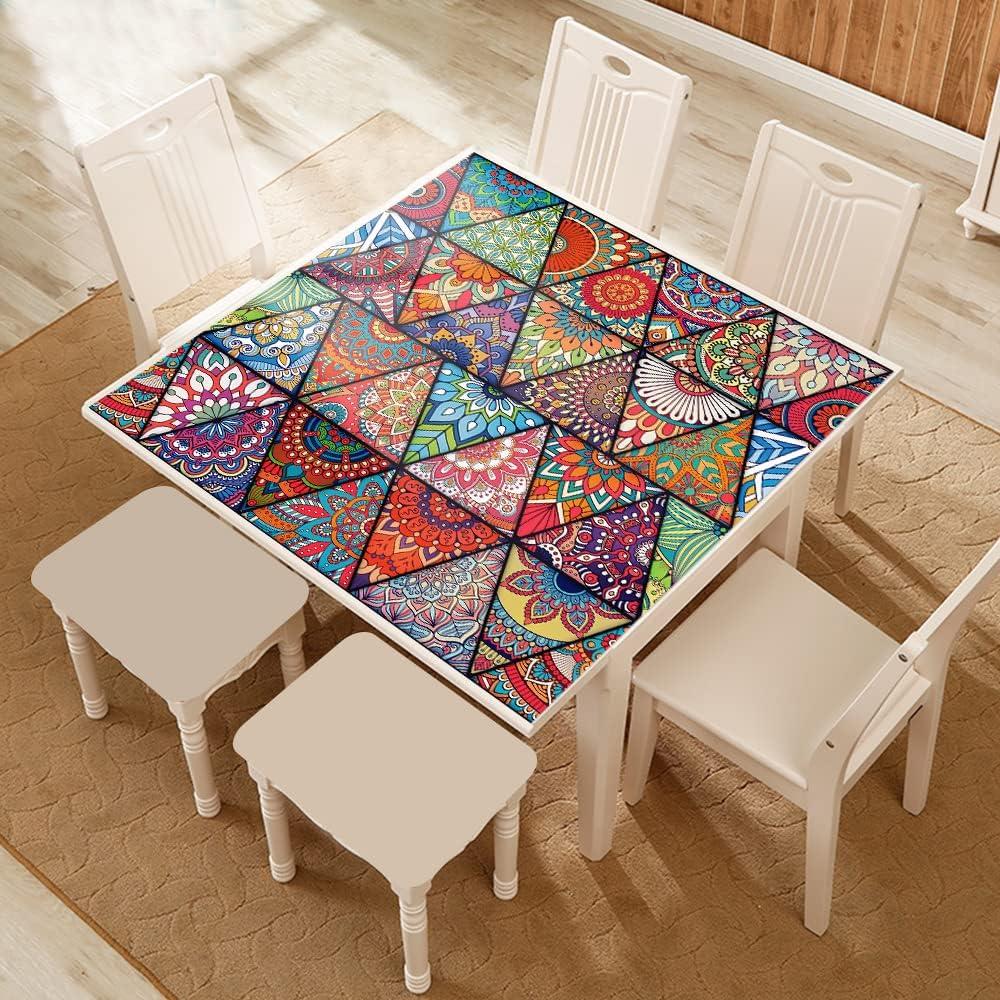 Calcomanías de Azulejos Mandala Jacklove 16 Pcs 15x15 cm