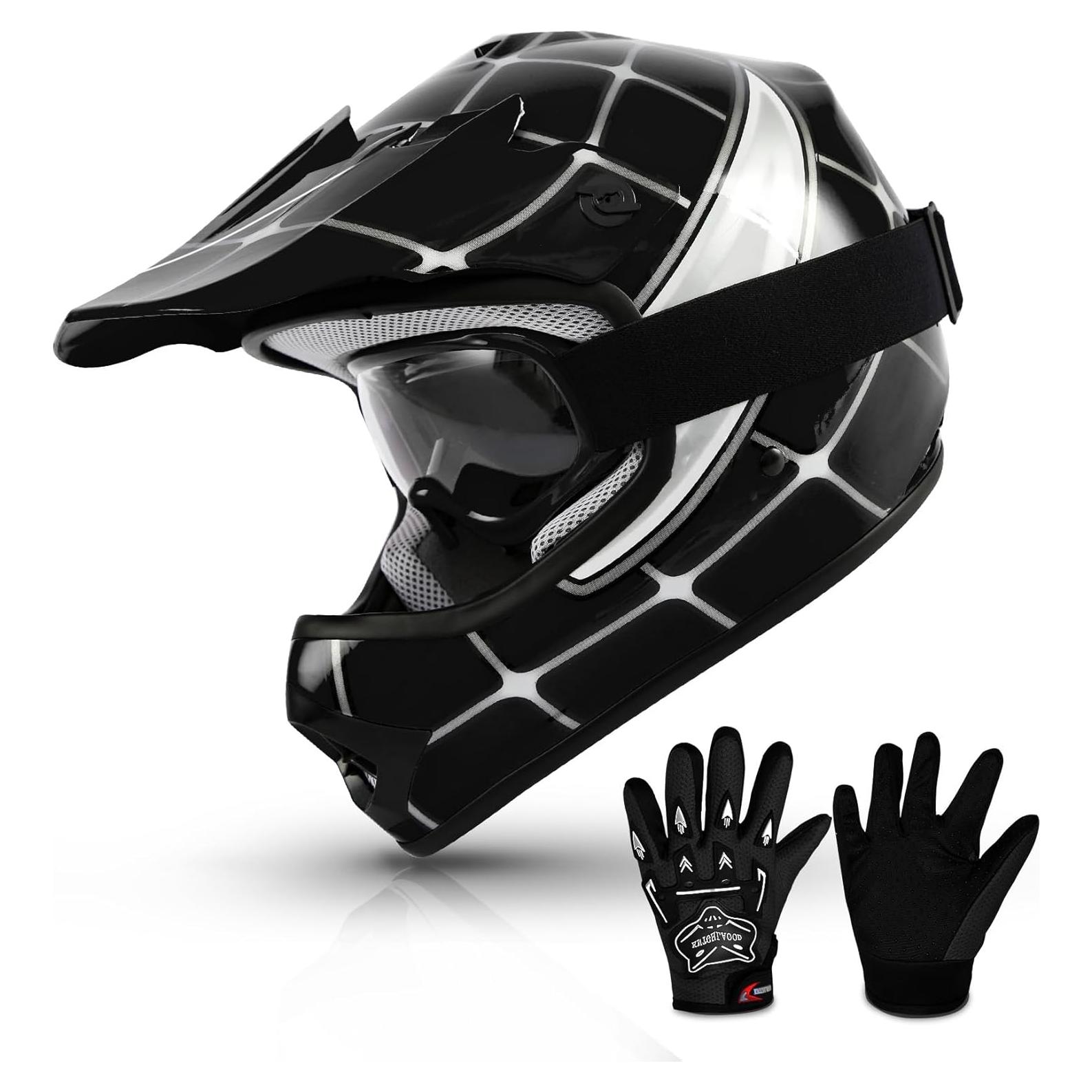 Casco TCMT Off-Road Juvenil + Gafas y Guantes