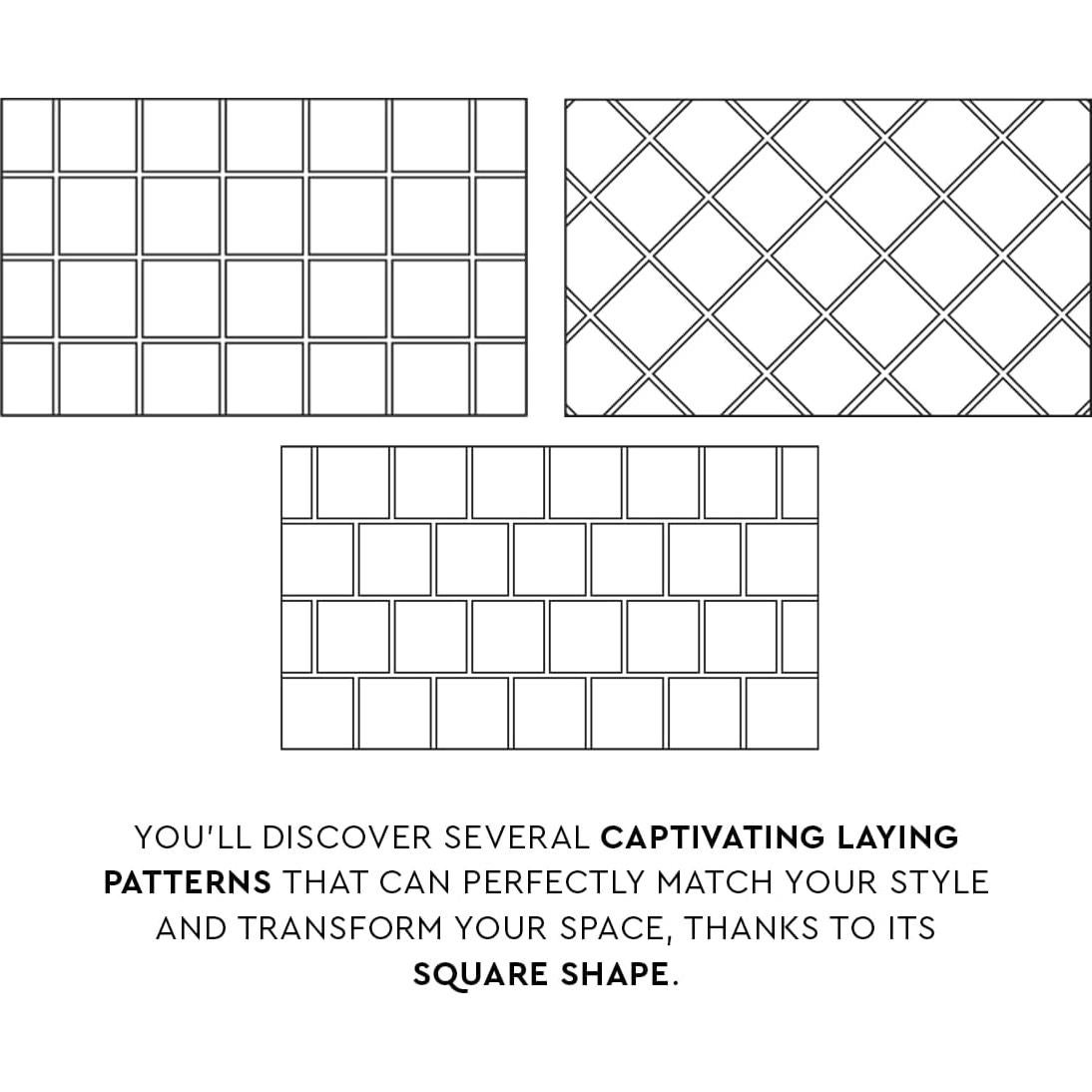 Azulejos Autoadhesivos DEKKOR Mármol Blanco Carrara 10 Hojas 30.48cm