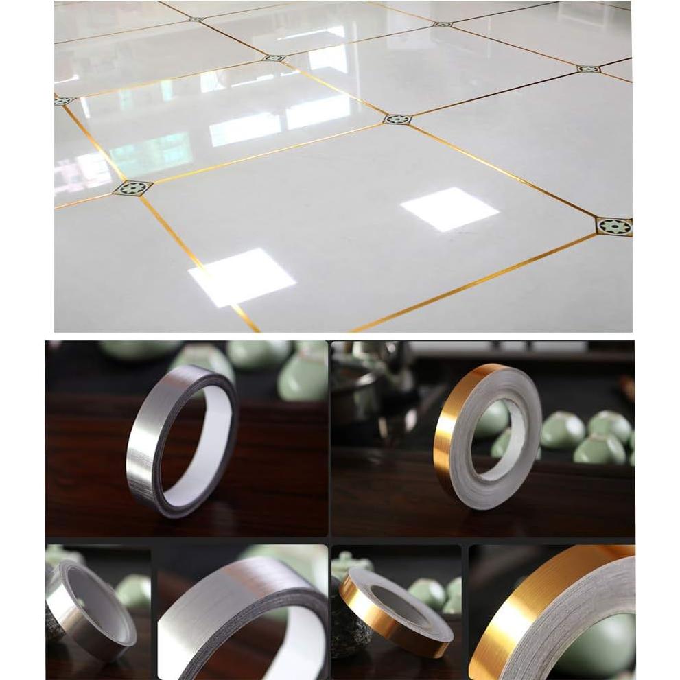 Cinta Adhesiva Decorativa Eanpet 1 cm x 50 m Impermeable