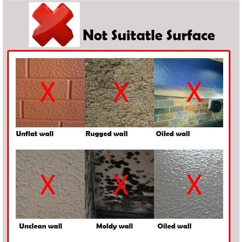 Paneles de Pared Autoadhesivos Art3dwallpanels 10 Hojas 30x30 cm Azul