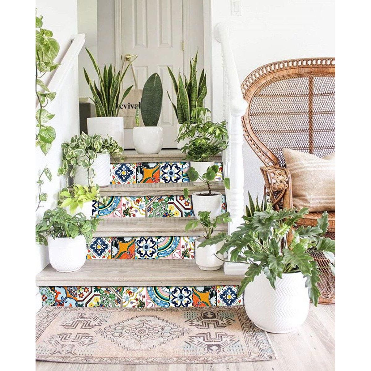 Calcomanías de Azulejos Heimerdinger 12 Piezas 15x15cm Multi