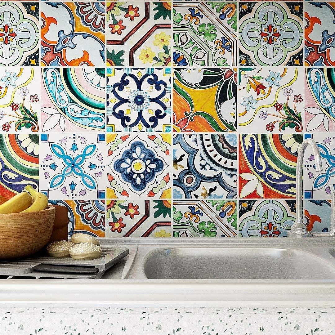 Calcomanías de Azulejos Heimerdinger 12 Piezas 15x15cm Multi