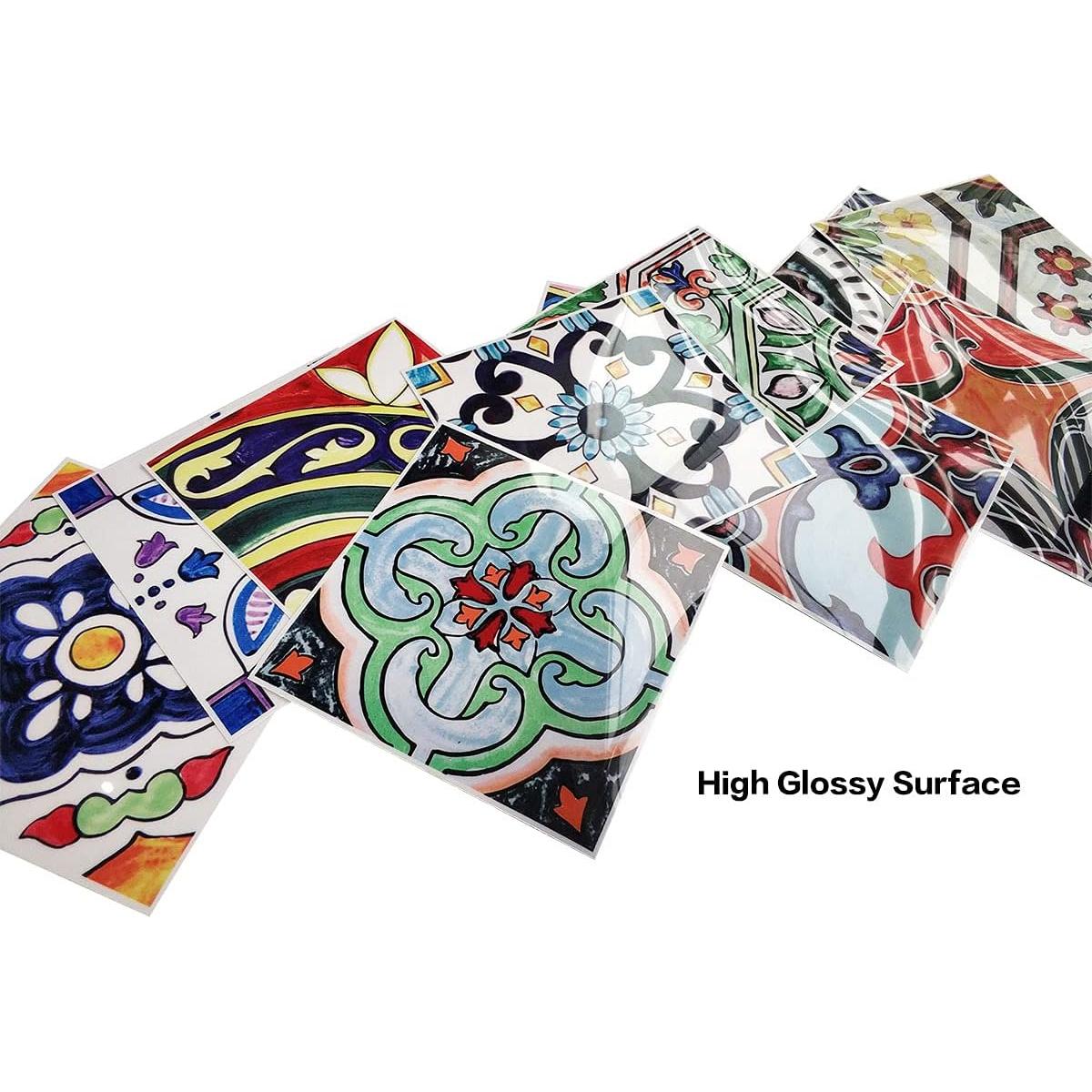 Calcomanías de Azulejos Heimerdinger 12 Piezas 15x15cm Multi