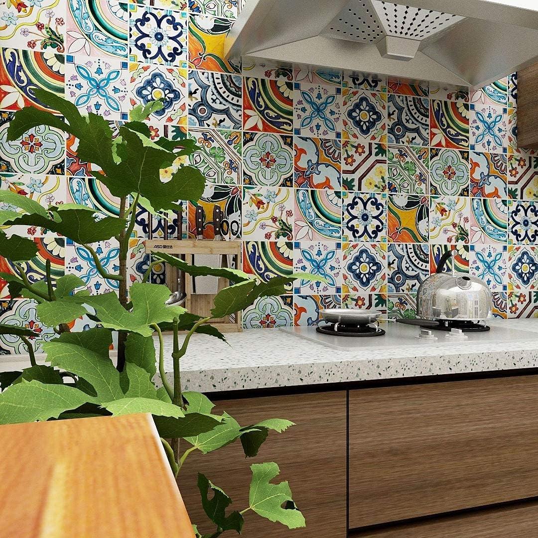 Calcomanías de Azulejos Heimerdinger 12 Piezas 15x15cm Multi