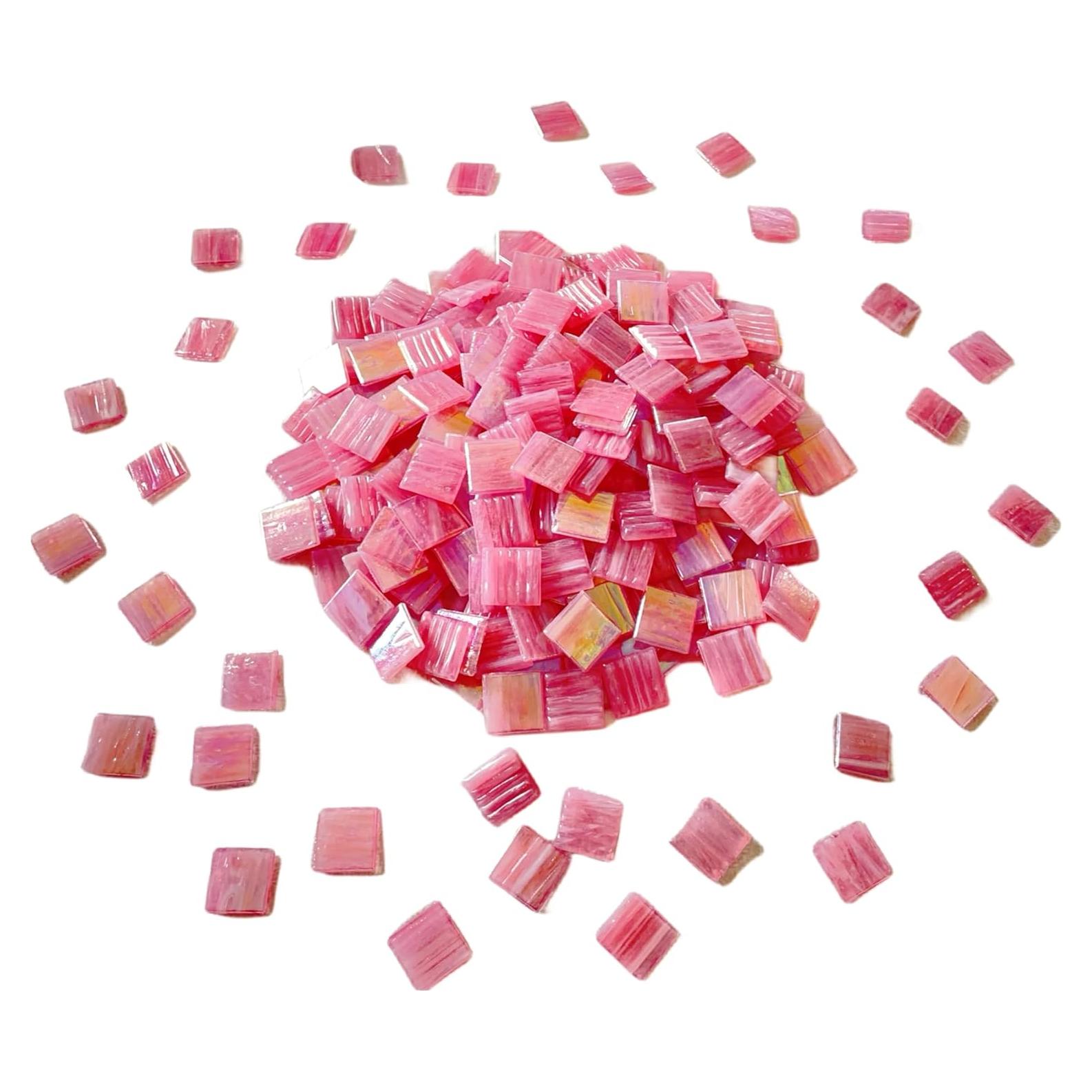 Azulejos de Mosaico de Vidrio SMEIINIK 180 Piezas 20mm