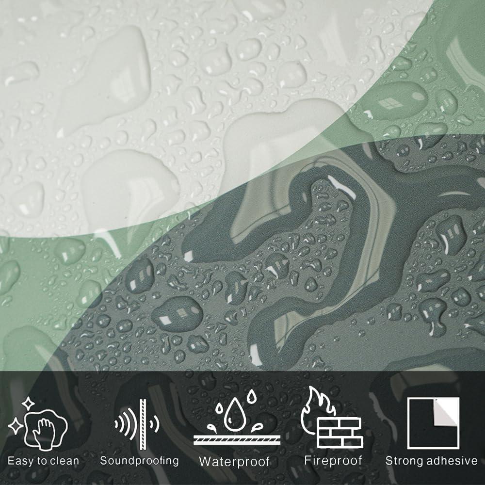 Azulejo Autoadhesivo COLAMO Verde 10 Piezas 19.81cm